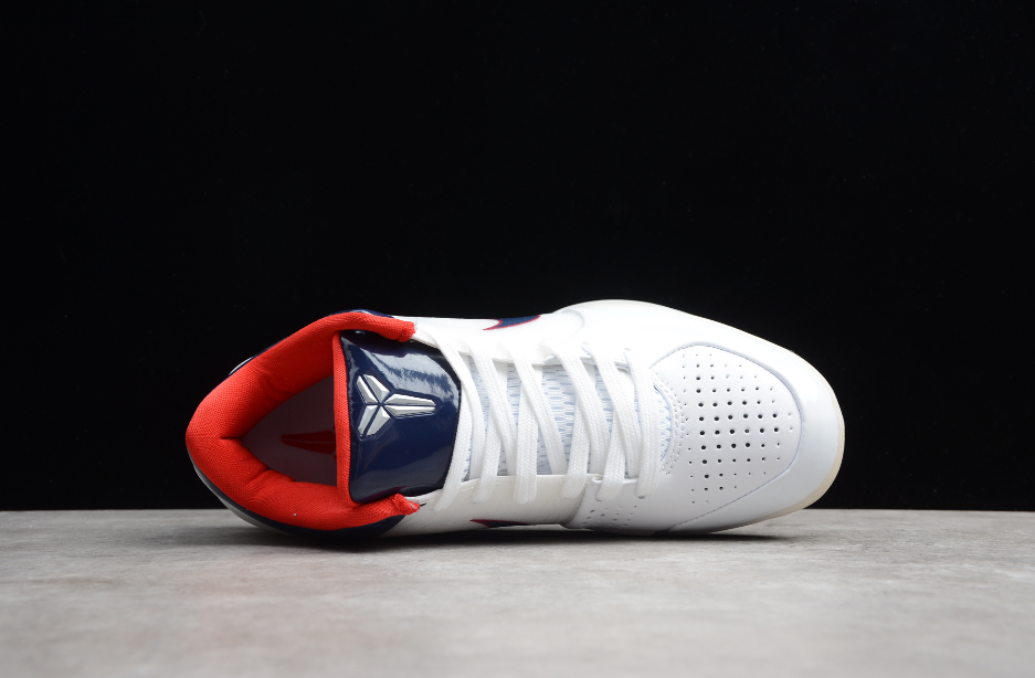 Undefeated X NK Kobe 4 Protro White Dark Blue Orange