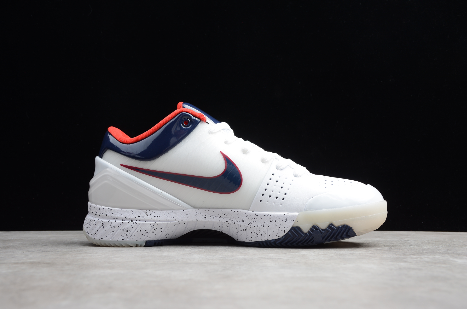 Undefeated X NK Kobe 4 Protro White Dark Blue Orange