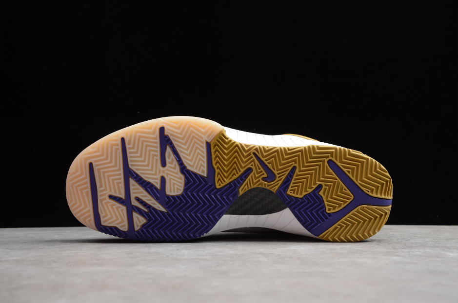 NK Kobe 4 Purple White Varsity Gold Metallic
