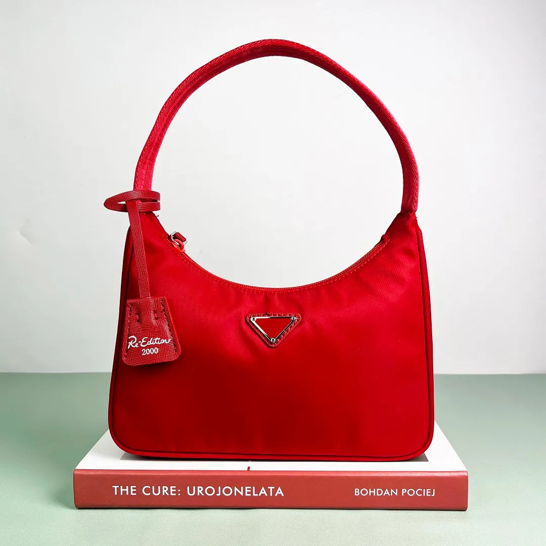 2000 & 2005 Women’s Luxury Leather Shoulder Bag Mini Purse Handbag Set