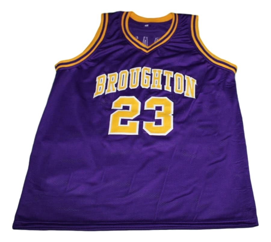 Pete Maravich Jersey #23 Broughton High School New Basketball Purple