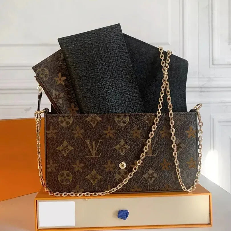 High-Quality Leather Designer Shoulder Bag Women’s Tote Crossbody Bag