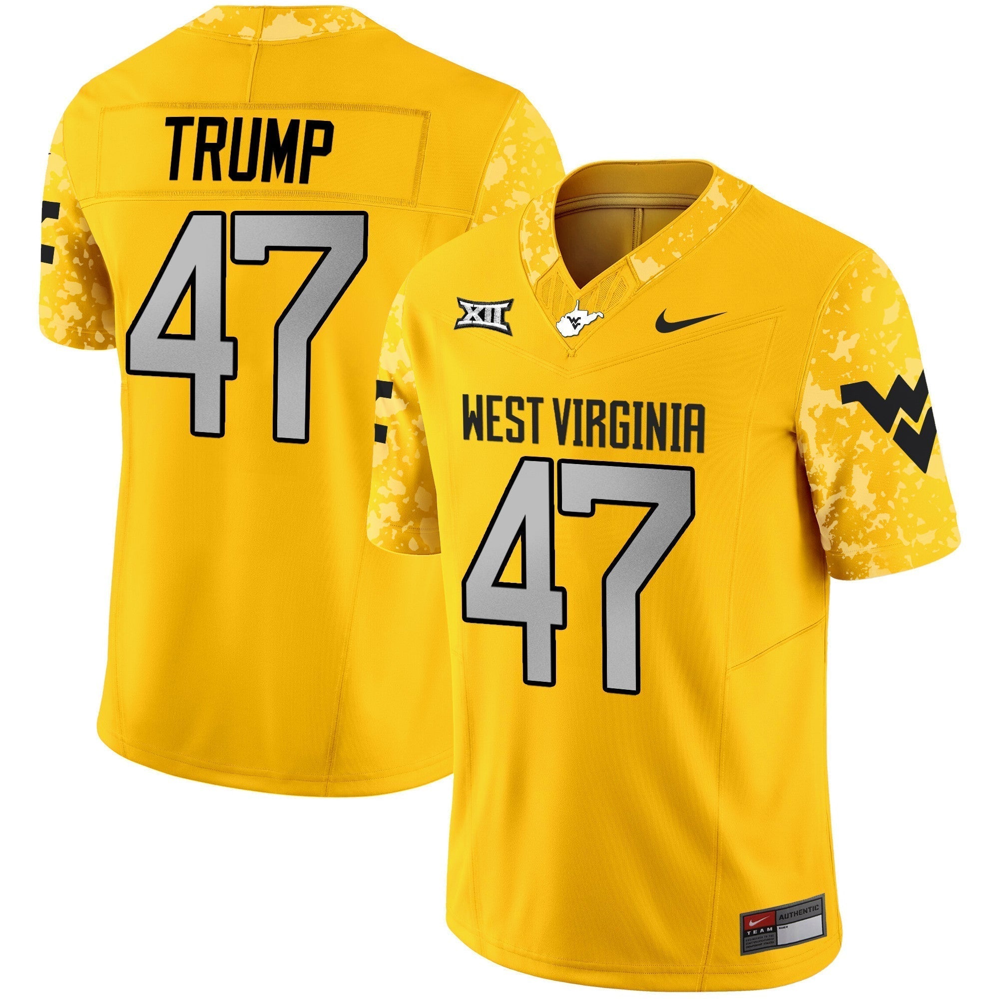 Men West Virginia Mountaineers 2024 Vapor Limited Jersey V2 - All Stitched