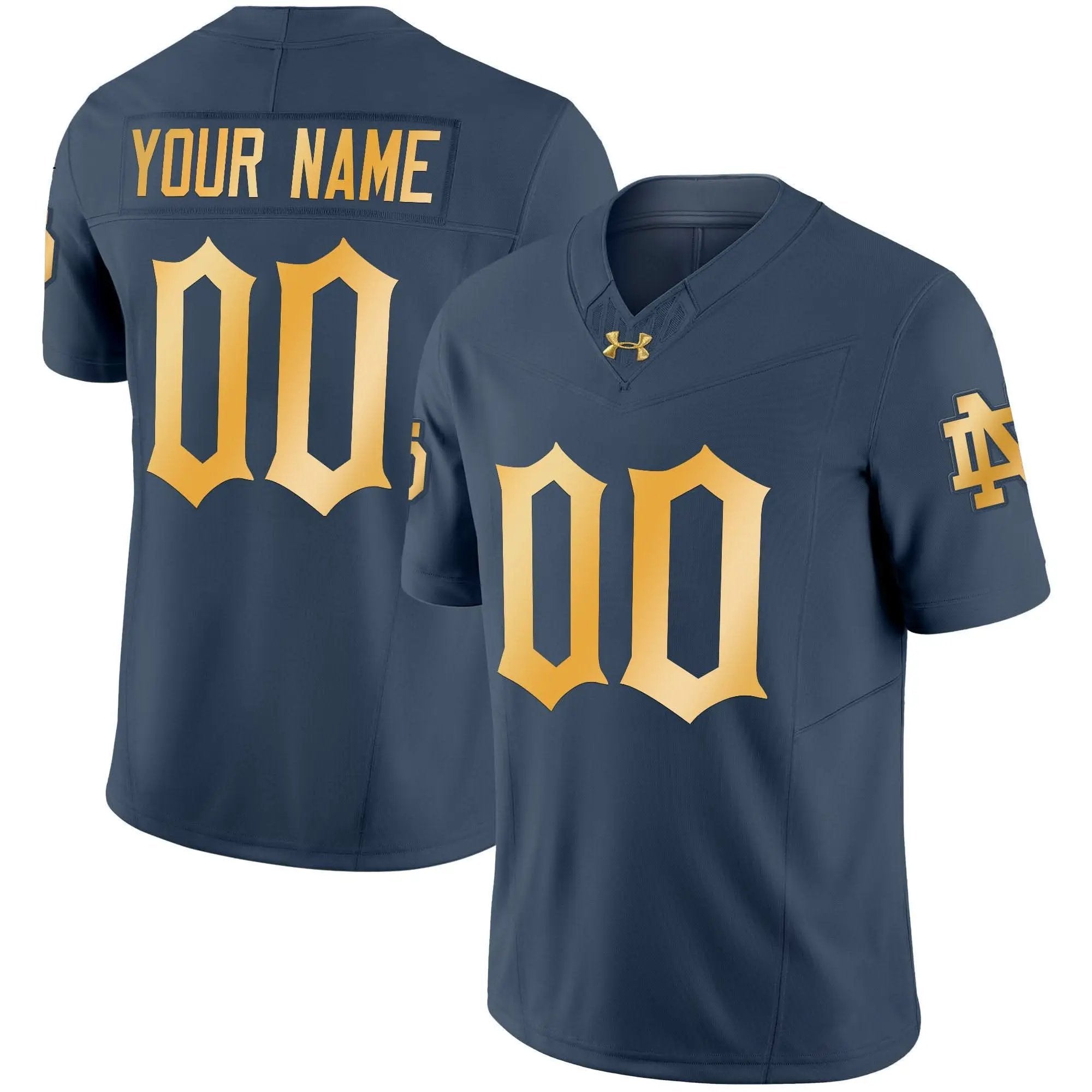Notre Dame Fighting Irish Football 2024 Vapor Limited Custom Jersey
