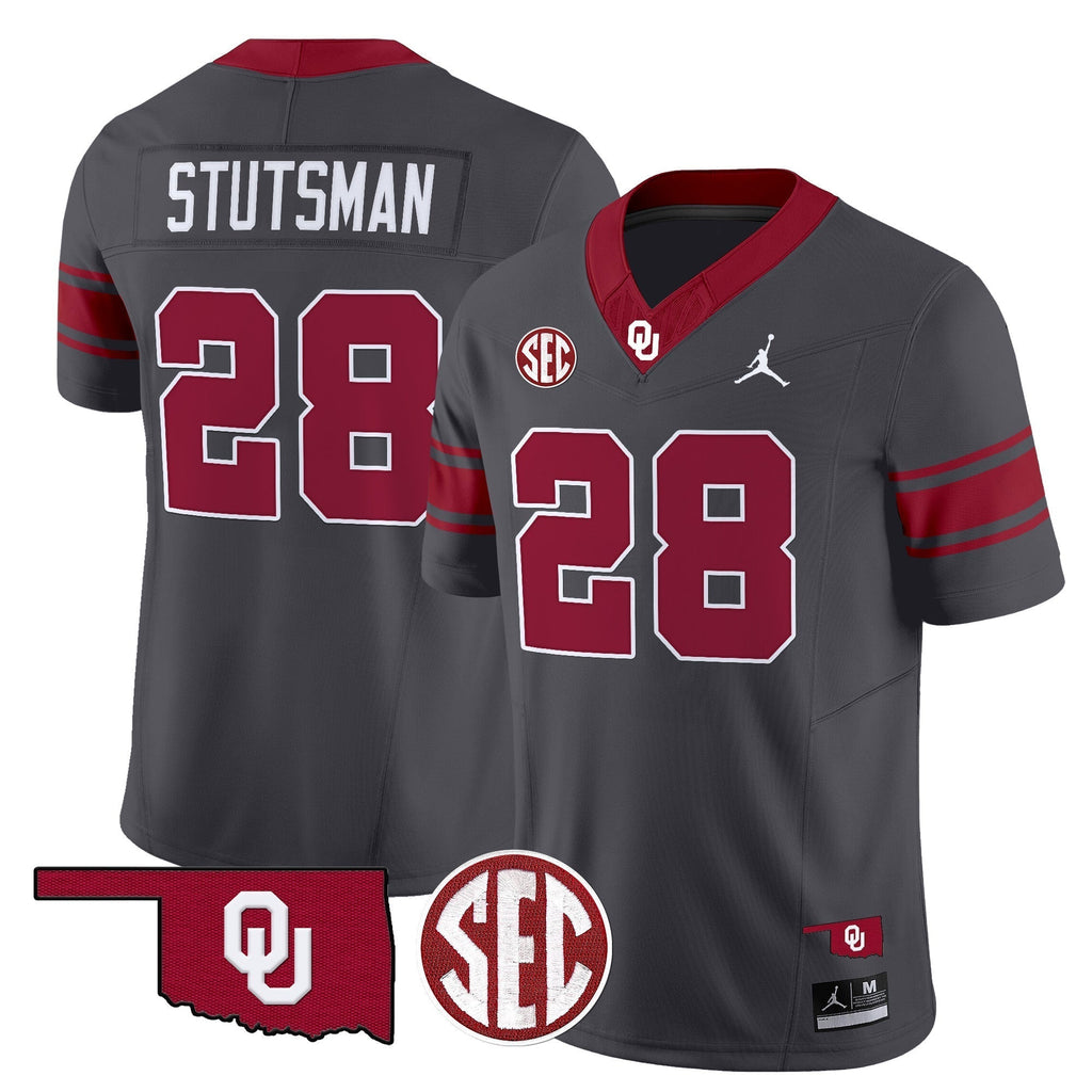 Men Oklahoma Sooners Throwback Vapor Limited Jersey - All Stitched