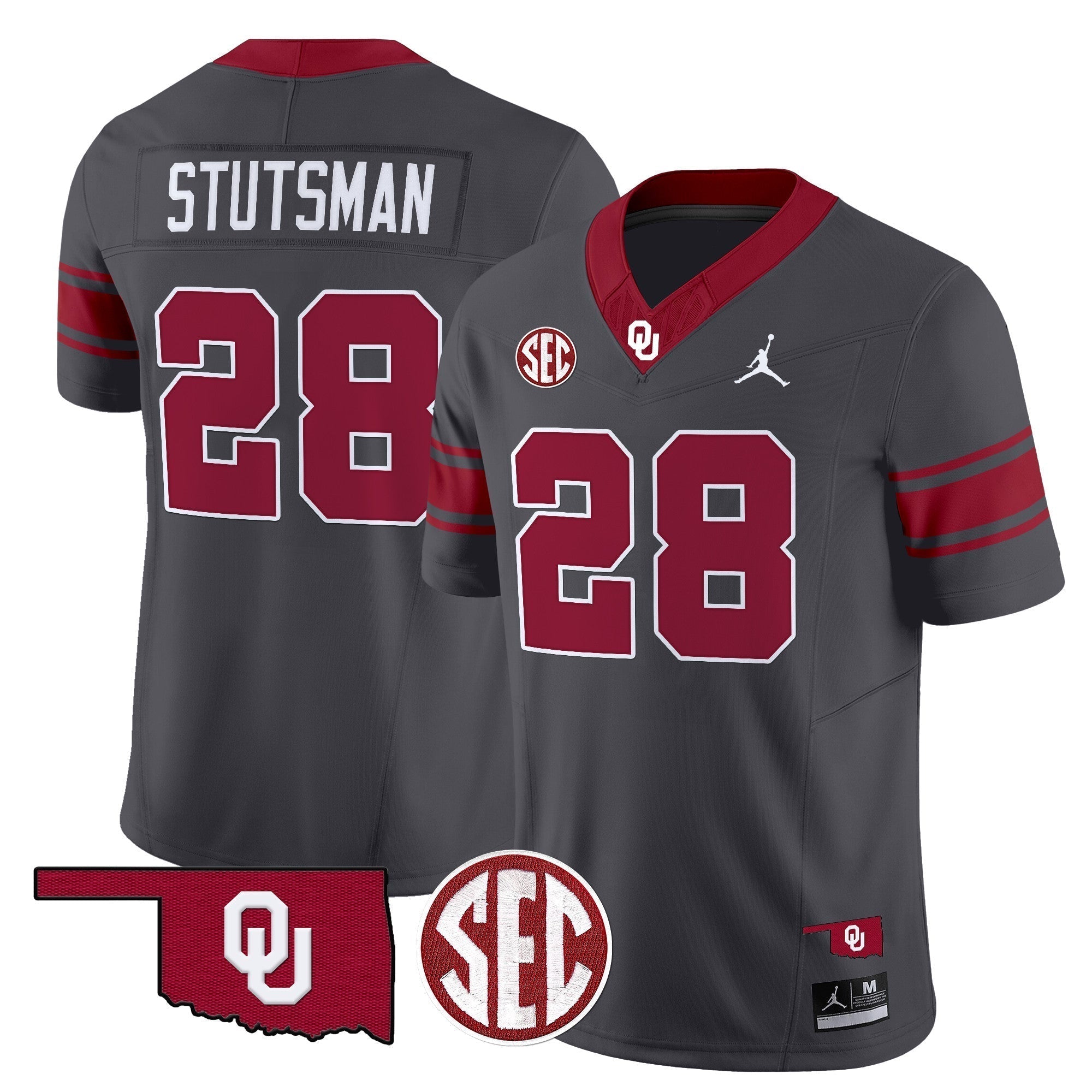 Men Oklahoma Sooners Throwback Vapor Limited Jersey - All Stitched