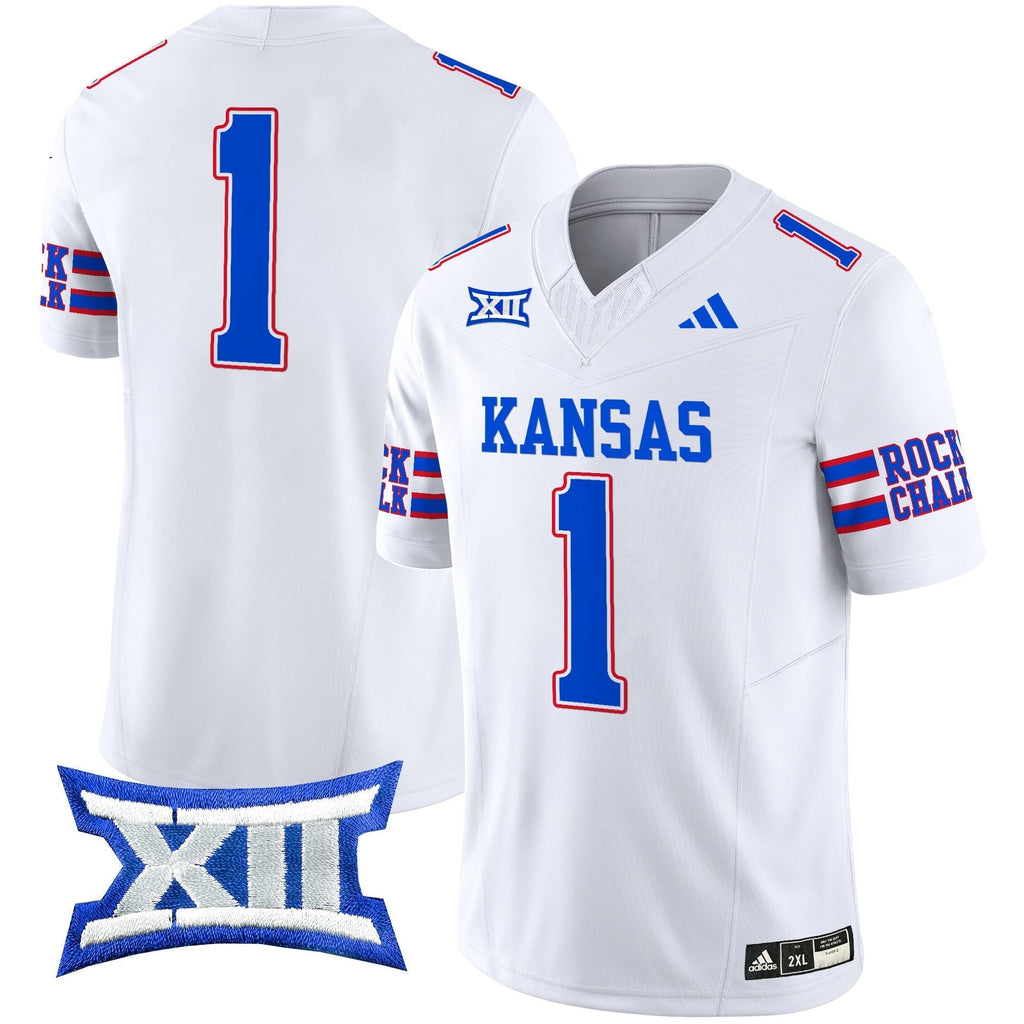 Men Kansas Jayhawks 2024 Vapor Limited Jersey - All Stitched