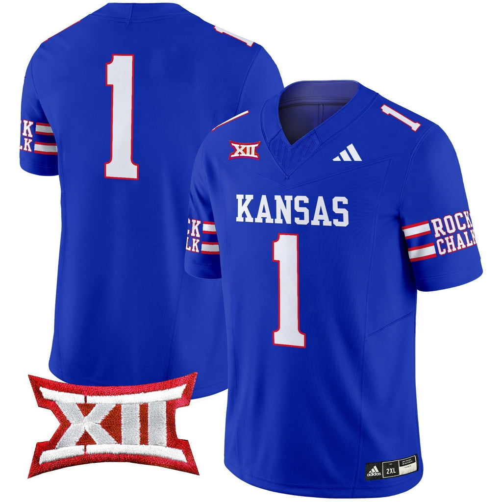 Men Kansas Jayhawks 2024 Vapor Limited Jersey - All Stitched