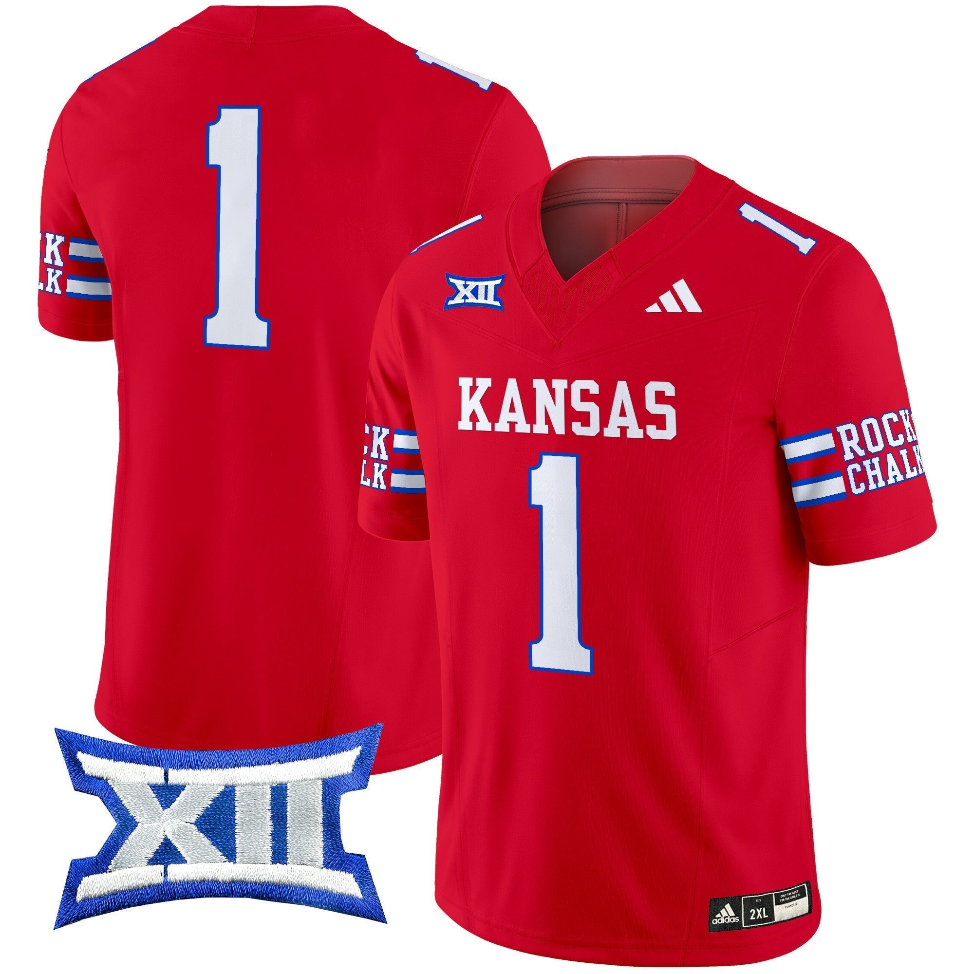 Men Kansas Jayhawks 2024 Vapor Limited Jersey - All Stitched