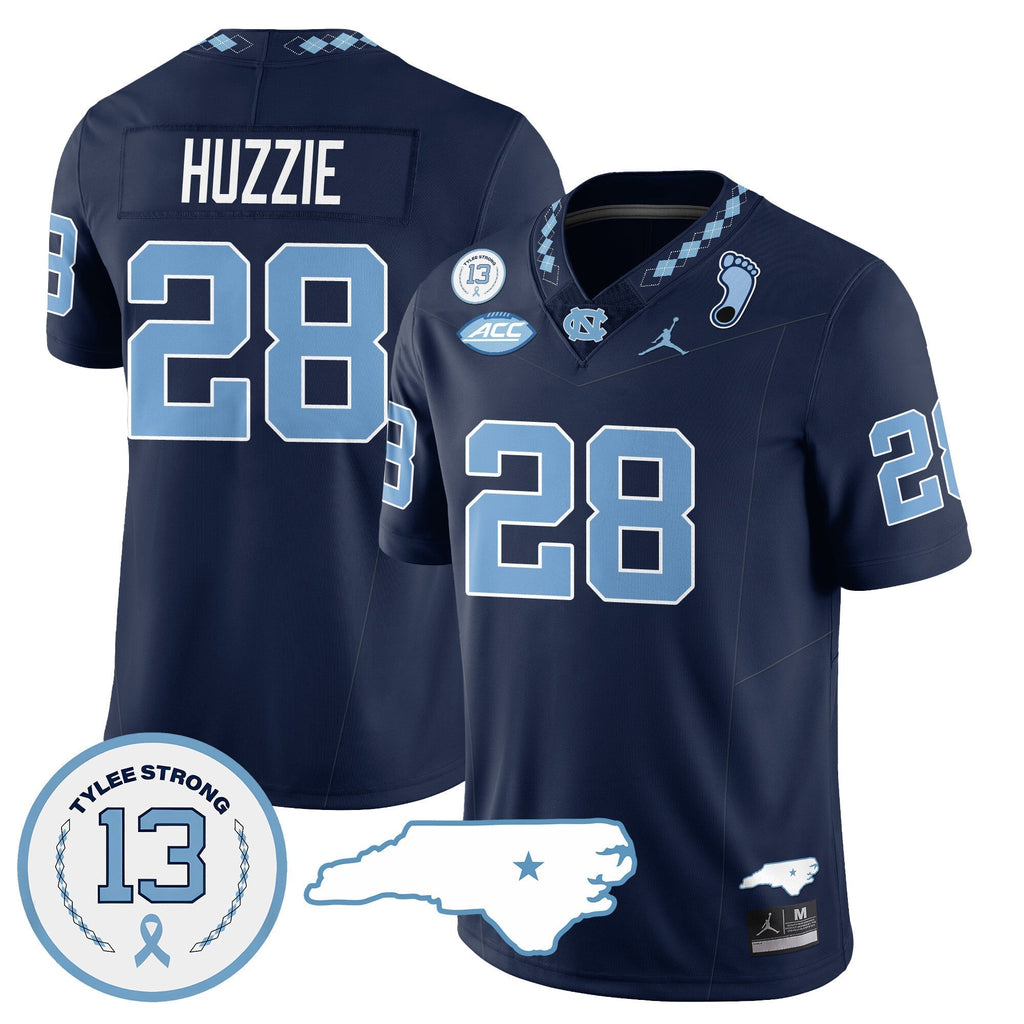 Men North Carolina Tar Heels Football 2024 Vapor Jersey - All Stitched