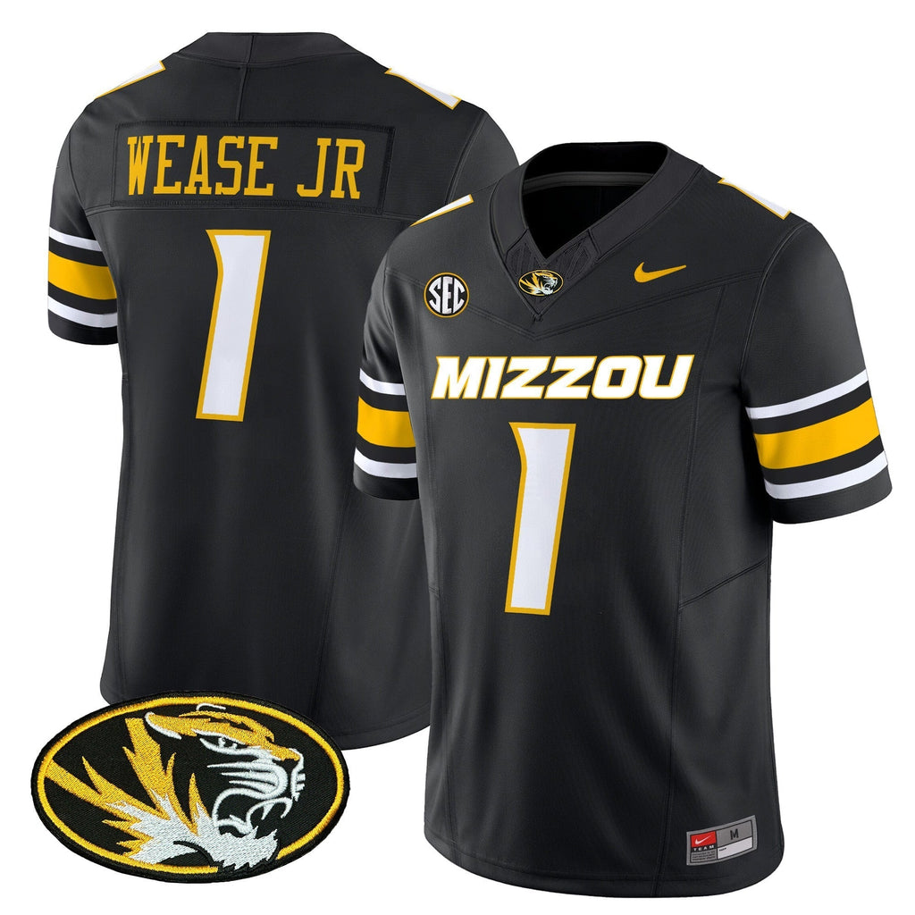 Men Missouri Tigers Vapor Limited Jersey - All Stitched
