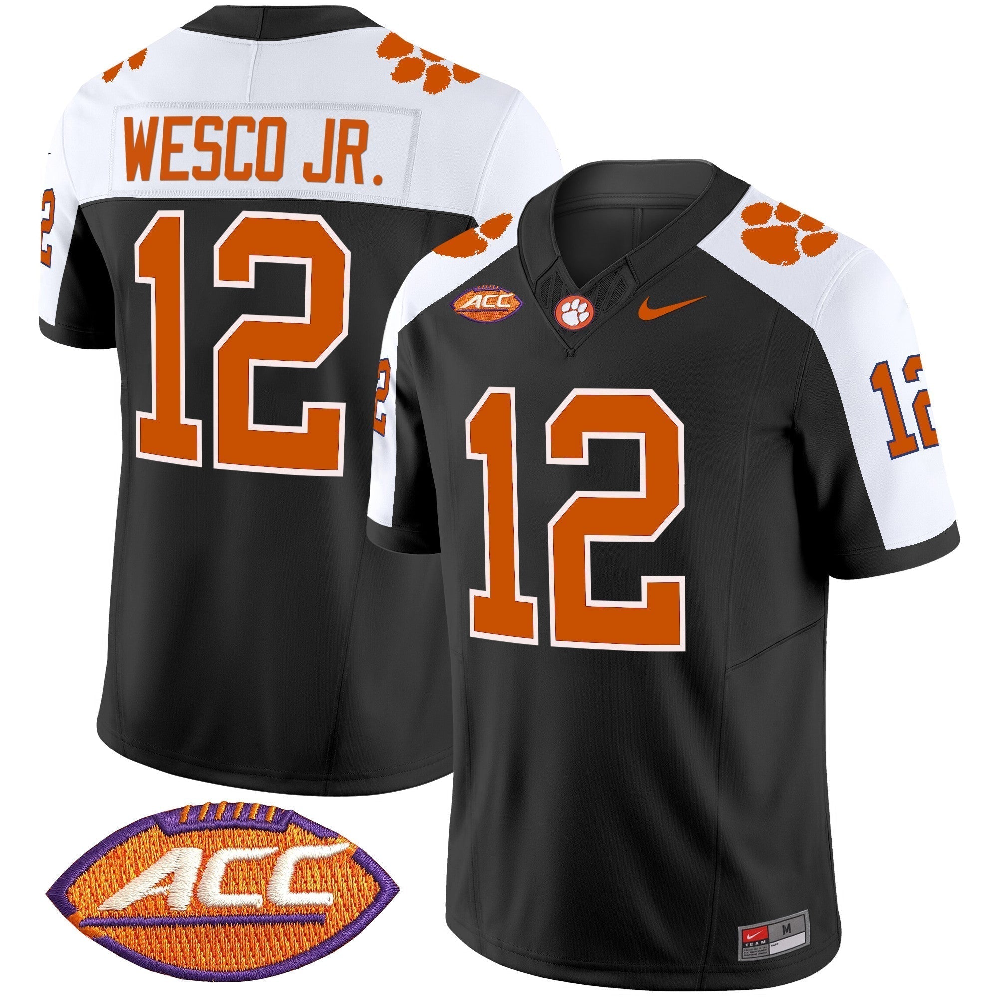 Men Clemson Tigers Vapor Limited Jersey V2 - All Stitched