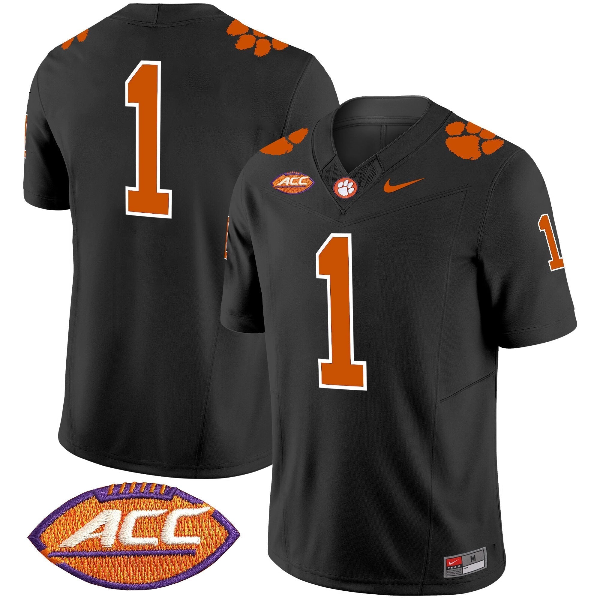 Men Clemson Tigers Vapor Limited Jersey V2 - All Stitched