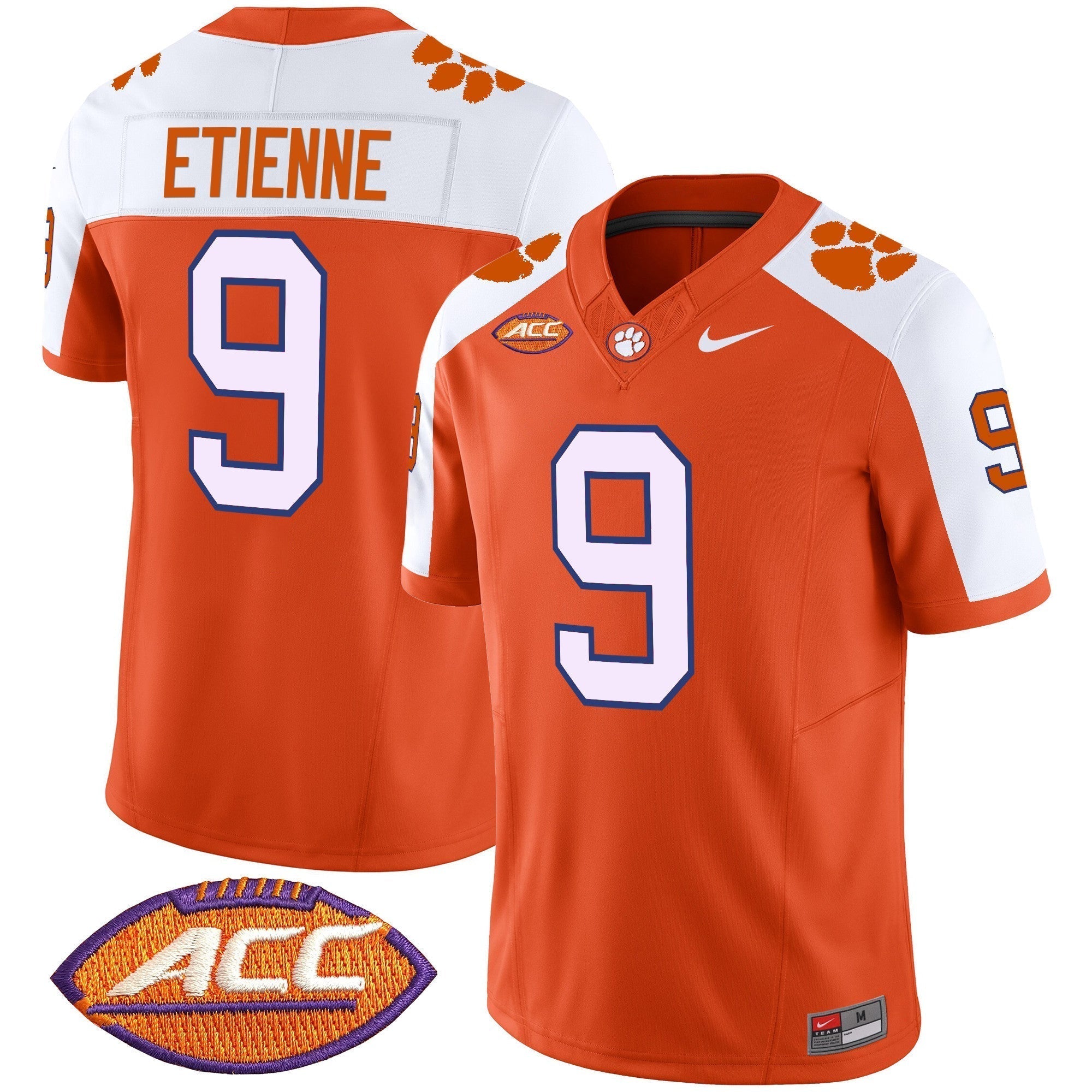 Men Clemson Tigers Vapor Limited Jersey V2 - All Stitched