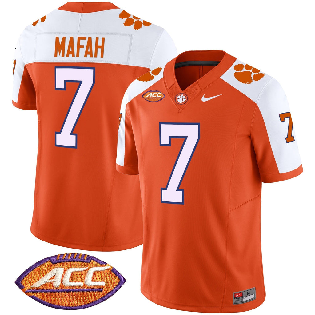 Men Clemson Tigers Vapor Limited Jersey V2 - All Stitched