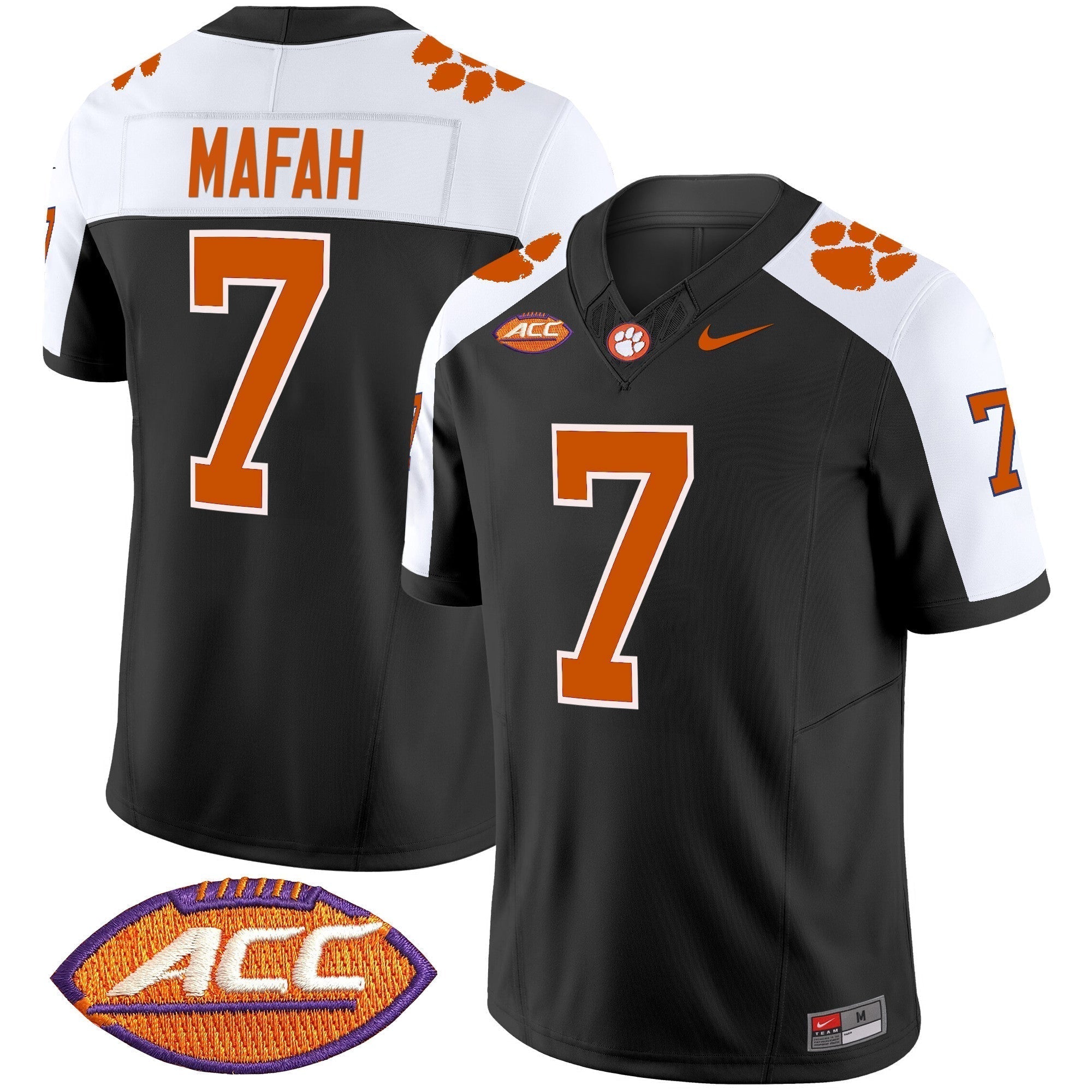 Men Clemson Tigers Vapor Limited Jersey V2 - All Stitched