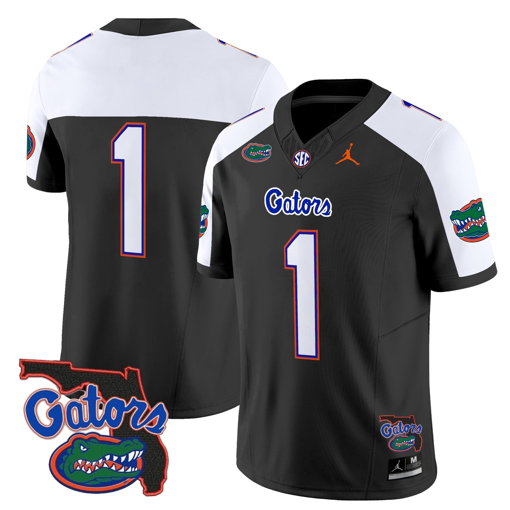 Men Florida Gators 2024 Florida Patch Vapor Limited Jersey - All Stitched