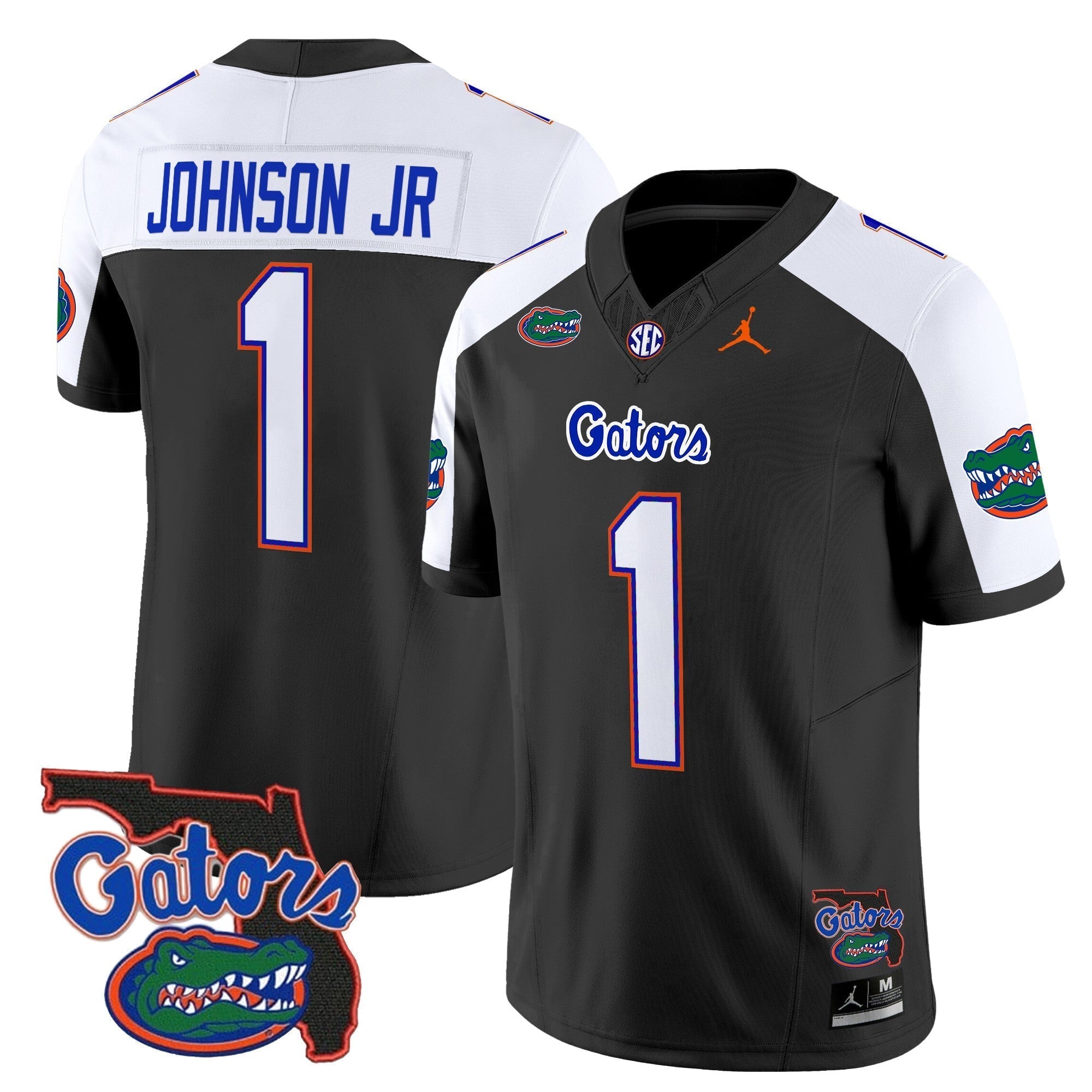 Men Florida Gators 2024 Florida Patch Vapor Limited Jersey - All Stitched