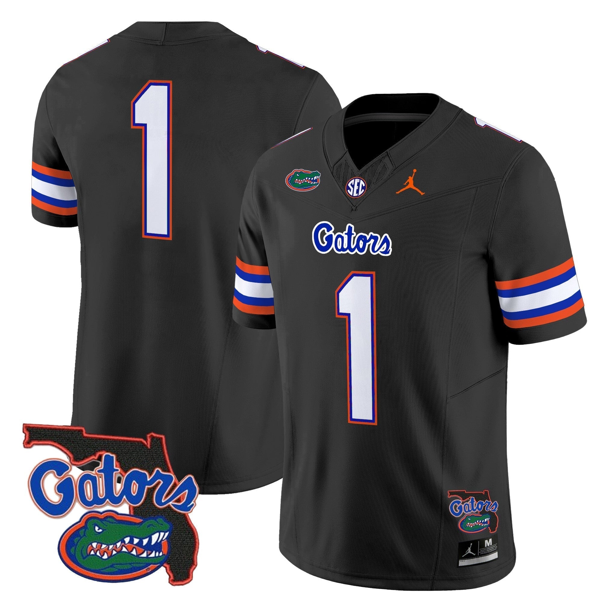 Men Florida Gators 2024 Florida Patch Vapor Limited Jersey - All Stitched