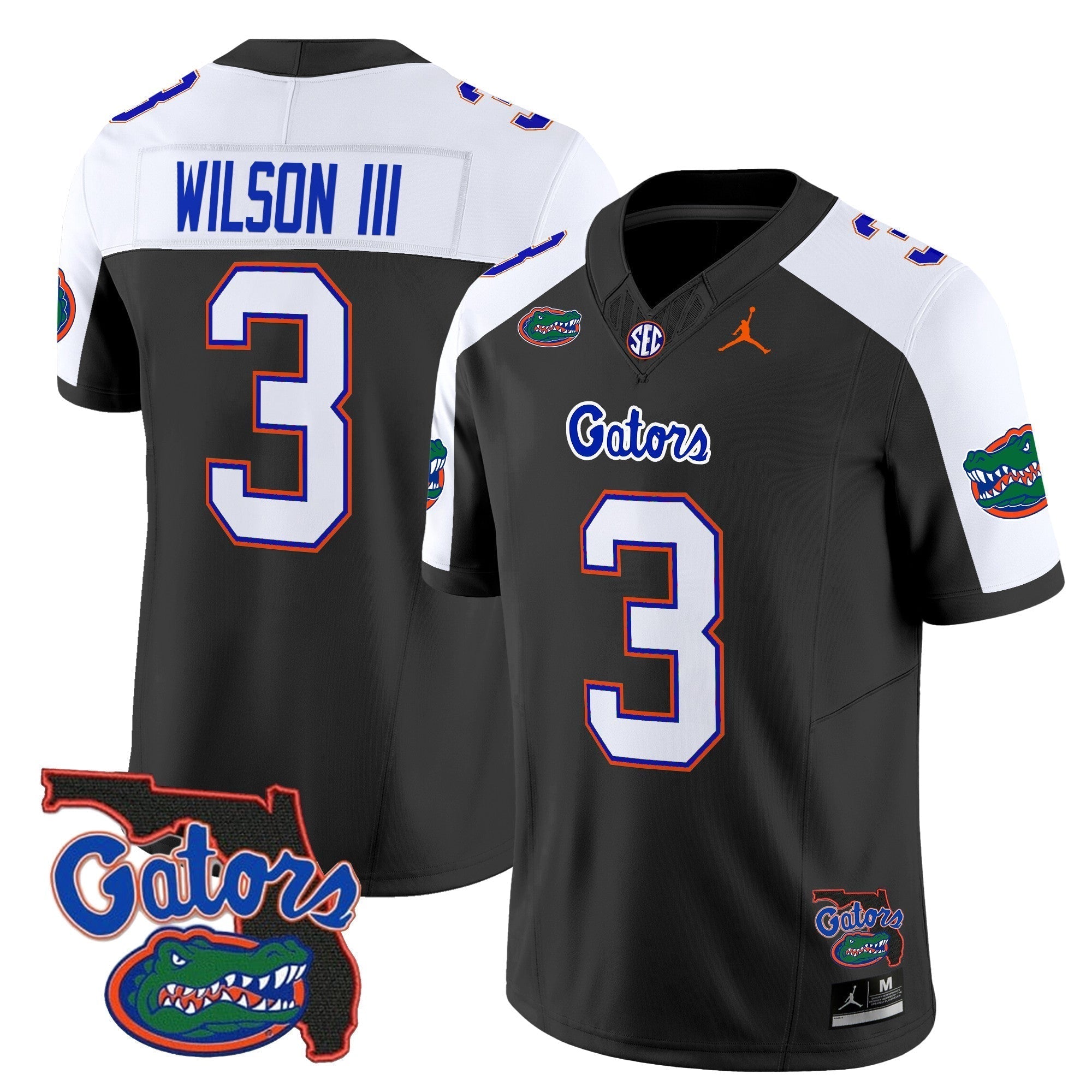 Men Florida Gators 2024 Florida Patch Vapor Limited Jersey - All Stitched