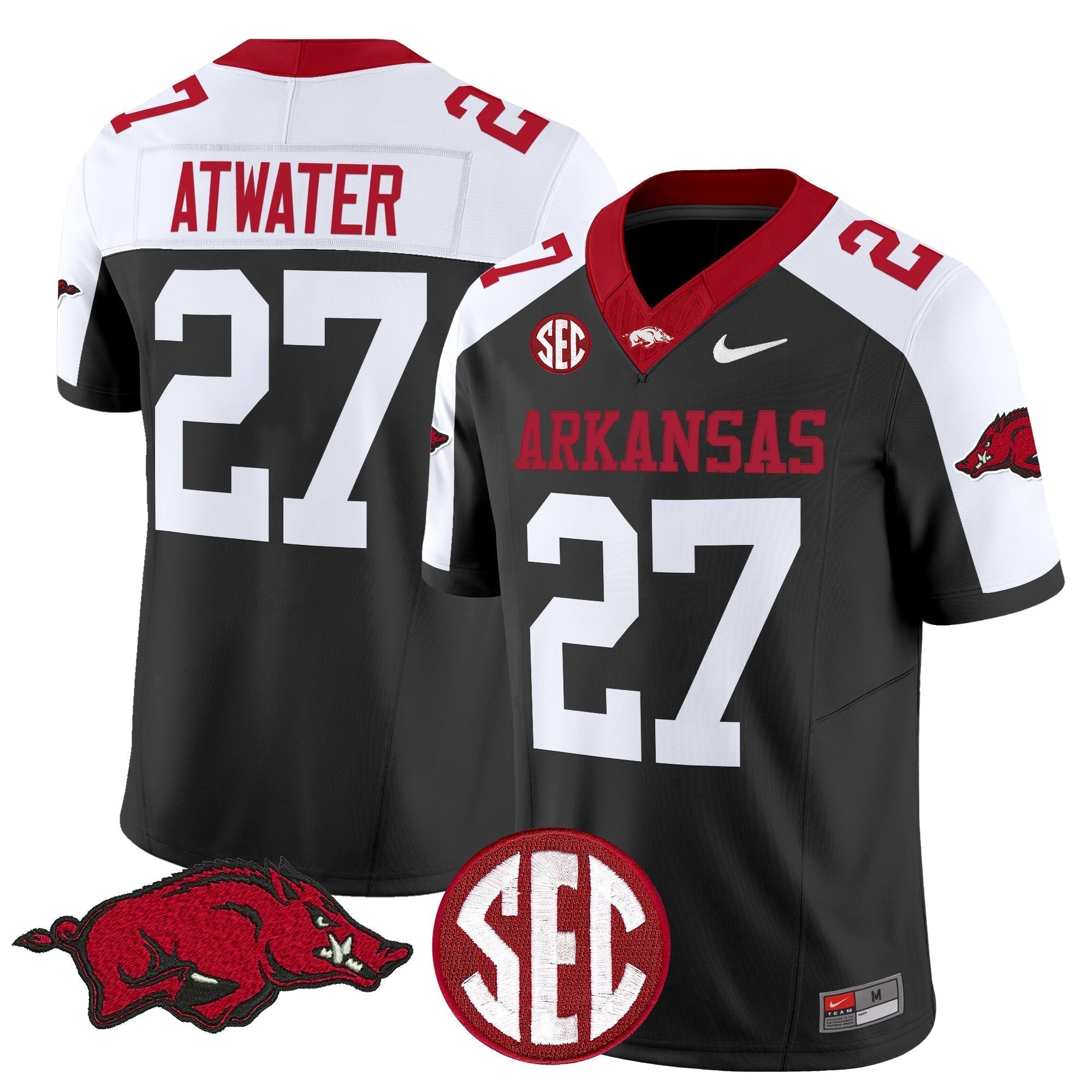 Men Arkansas Razorbacks Vapor Limited Jersey - All Stitched