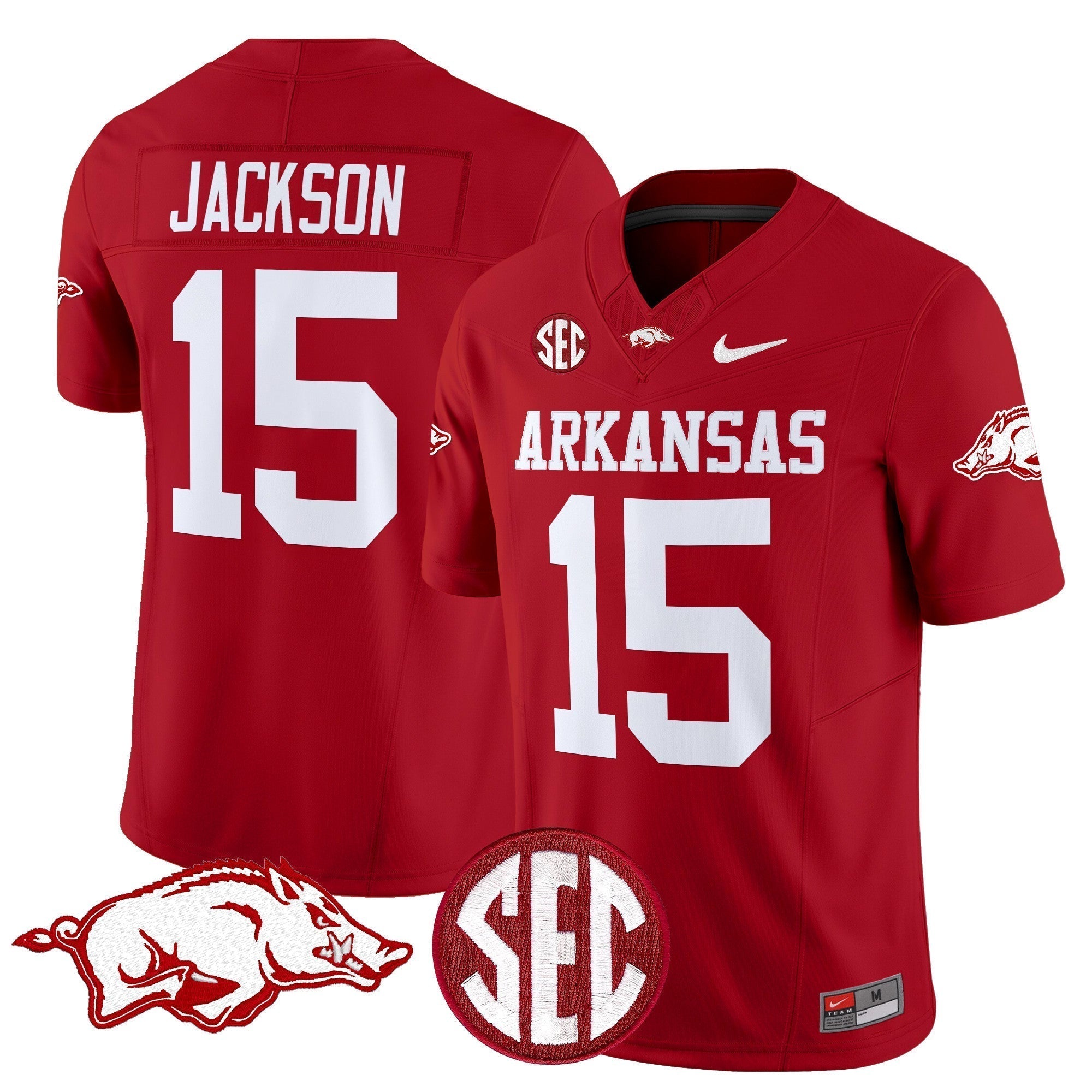 Men Arkansas Razorbacks Vapor Limited Jersey - All Stitched