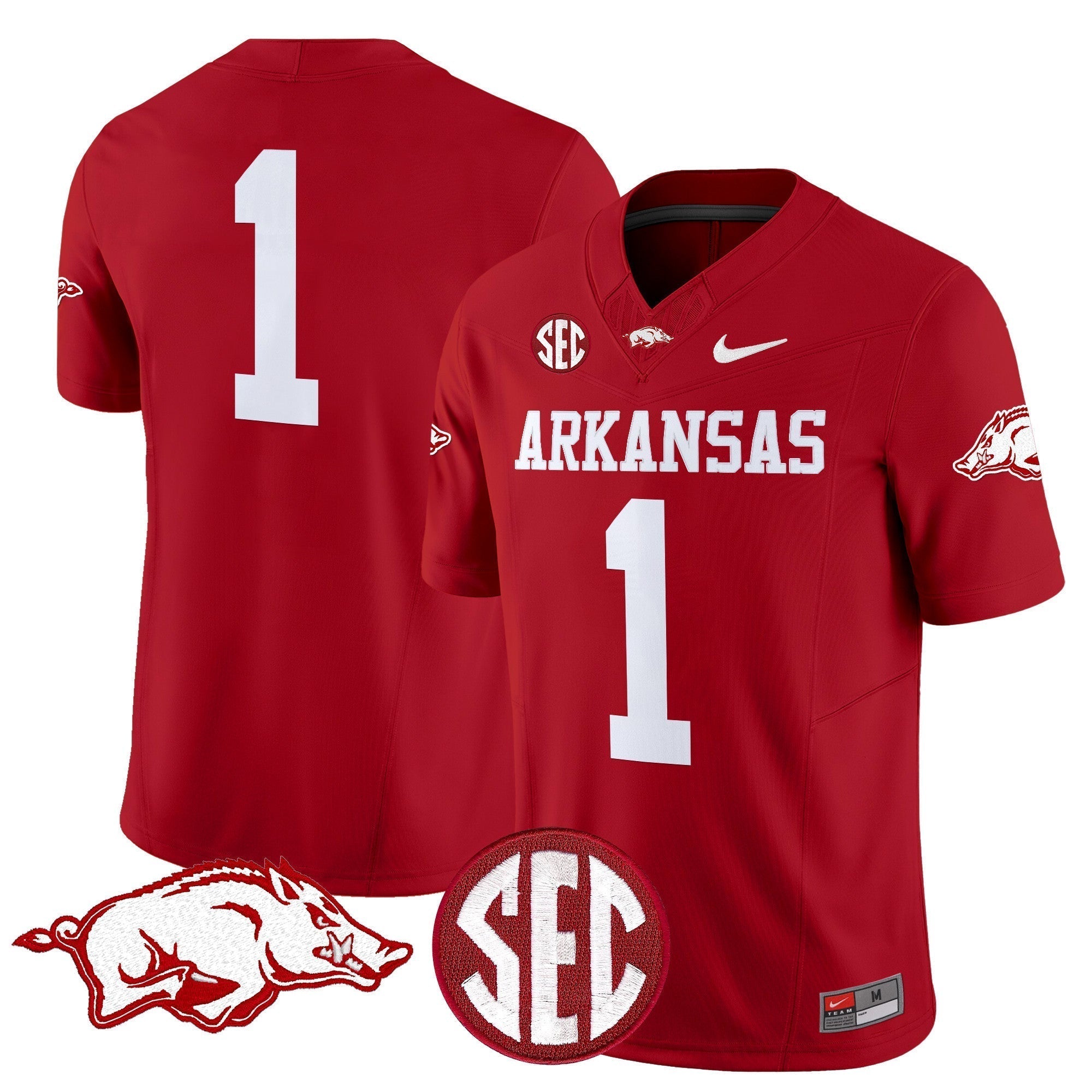 Men Arkansas Razorbacks Vapor Limited Jersey - All Stitched