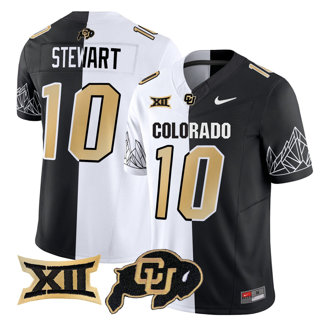 Men Colorado Buffaloes Vapor Limited Jersey V3 - Big 12 XII Patch - All Stitched