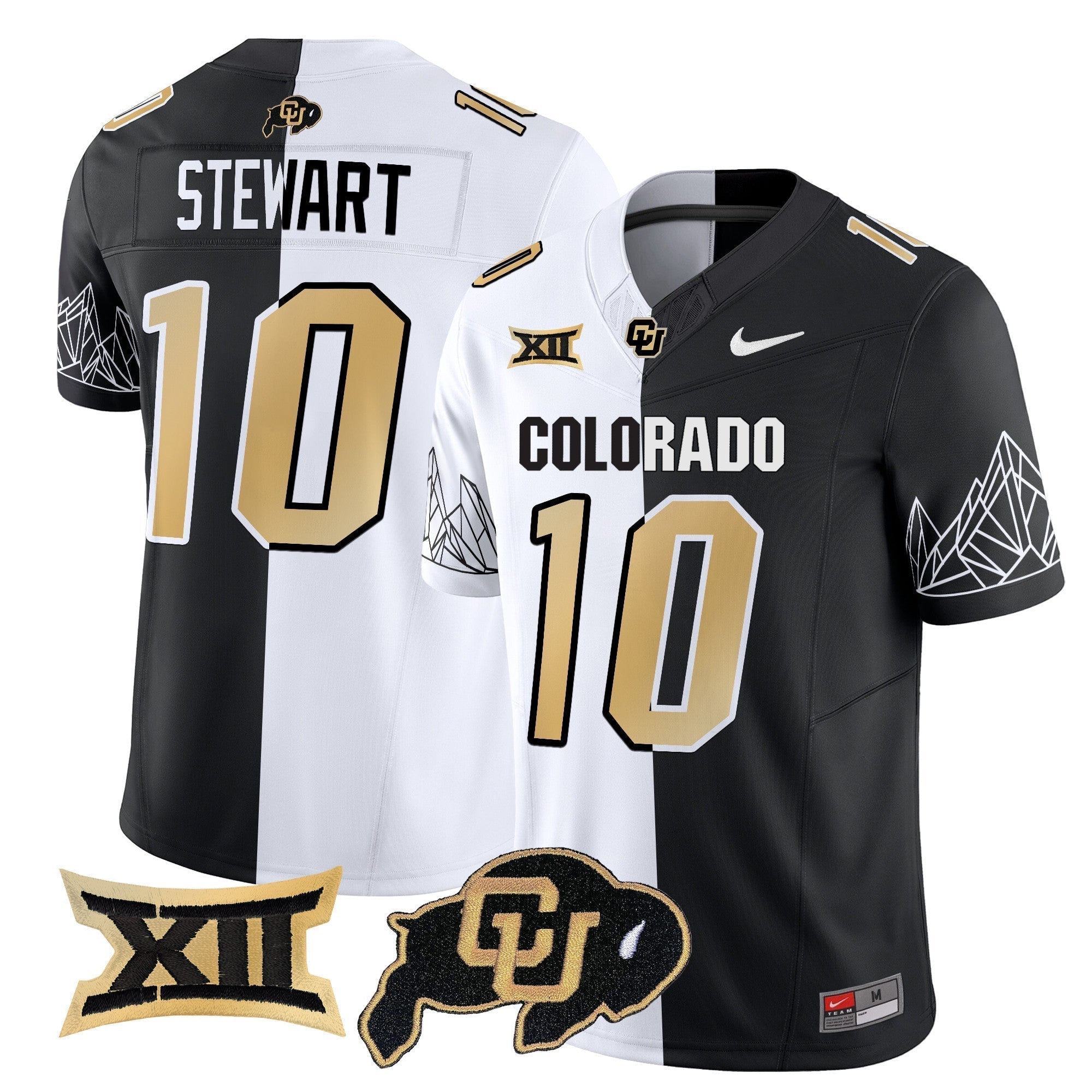 Men Colorado Buffaloes Vapor Limited Jersey V3 - Big 12 XII Patch - All Stitched