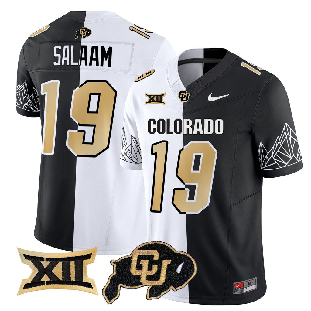Men Colorado Buffaloes Vapor Limited Jersey V3 - Big 12 XII Patch - All Stitched