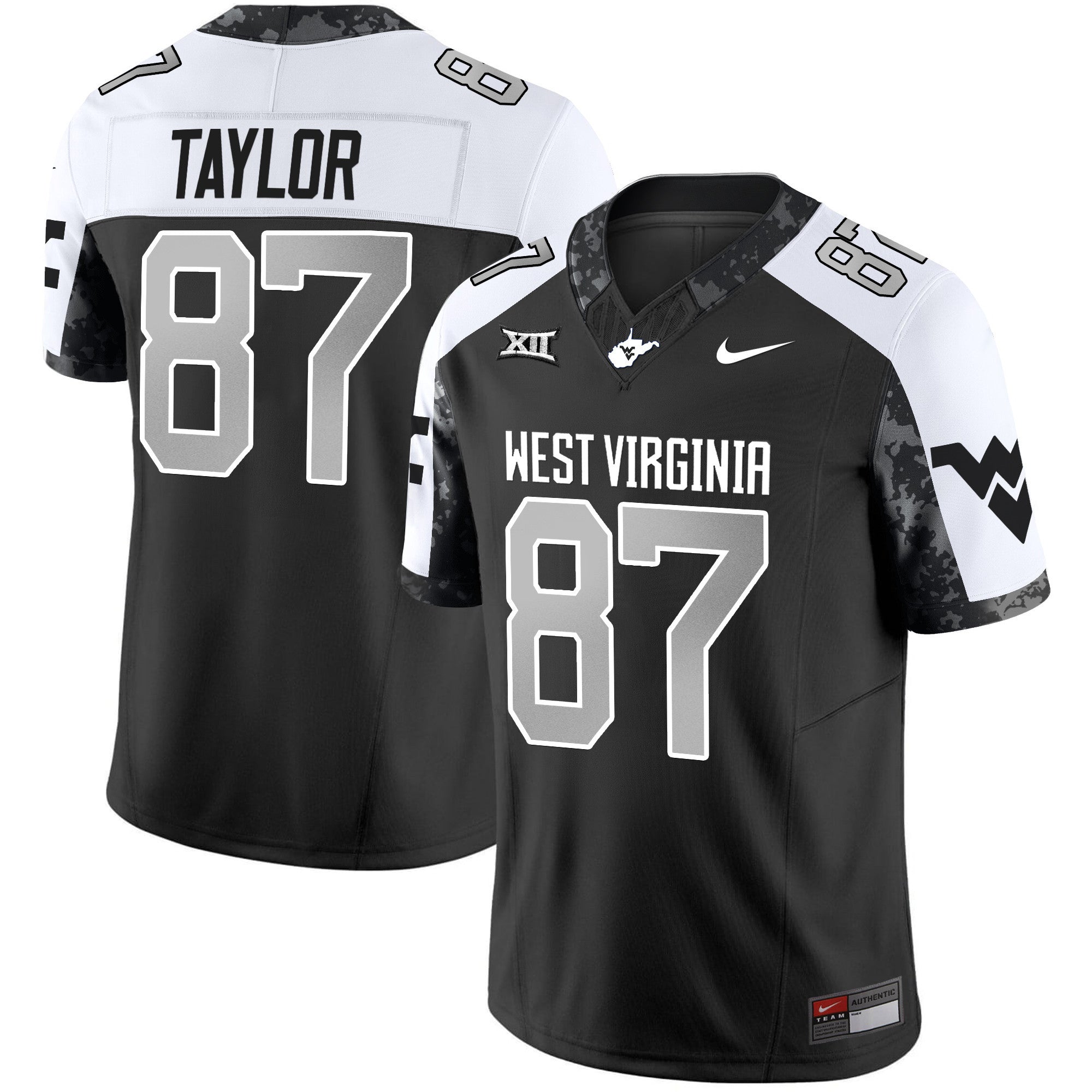 Men West Virginia Mountaineers 2024 Vapor Limited Jersey V2 - All Stitched