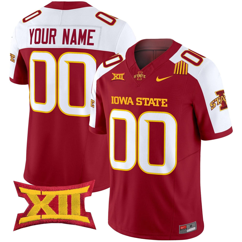 Custom Iowa State Cyclones Jersey Name, Number 2025 Vapor Limited - All Stitched
