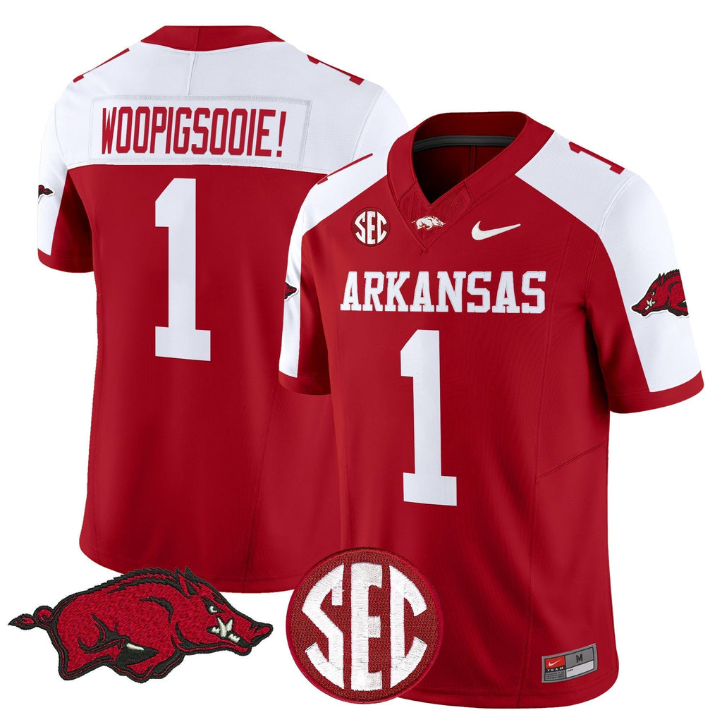 Men Arkansas Razorbacks Vapor Limited Jersey - All Stitched