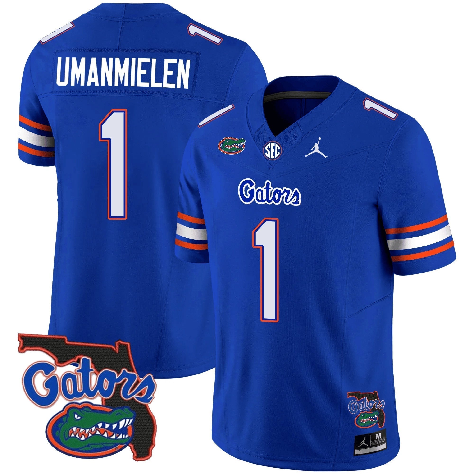 Men Florida Gators 2023 Vapor Limited Jersey - Florida Map - All Stitched