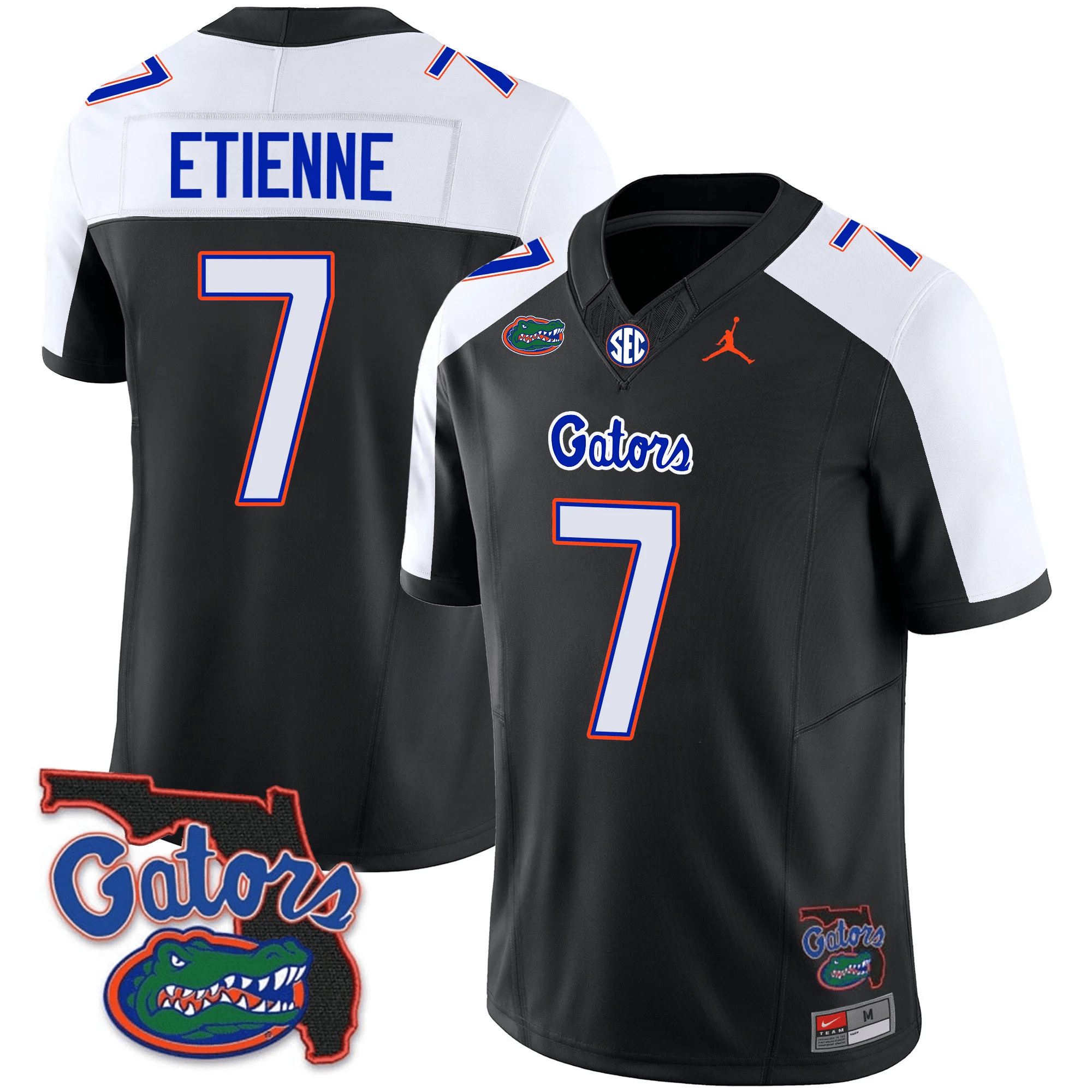 Men Florida Gators 2023 Vapor Limited Jersey - Florida Map - All Stitched