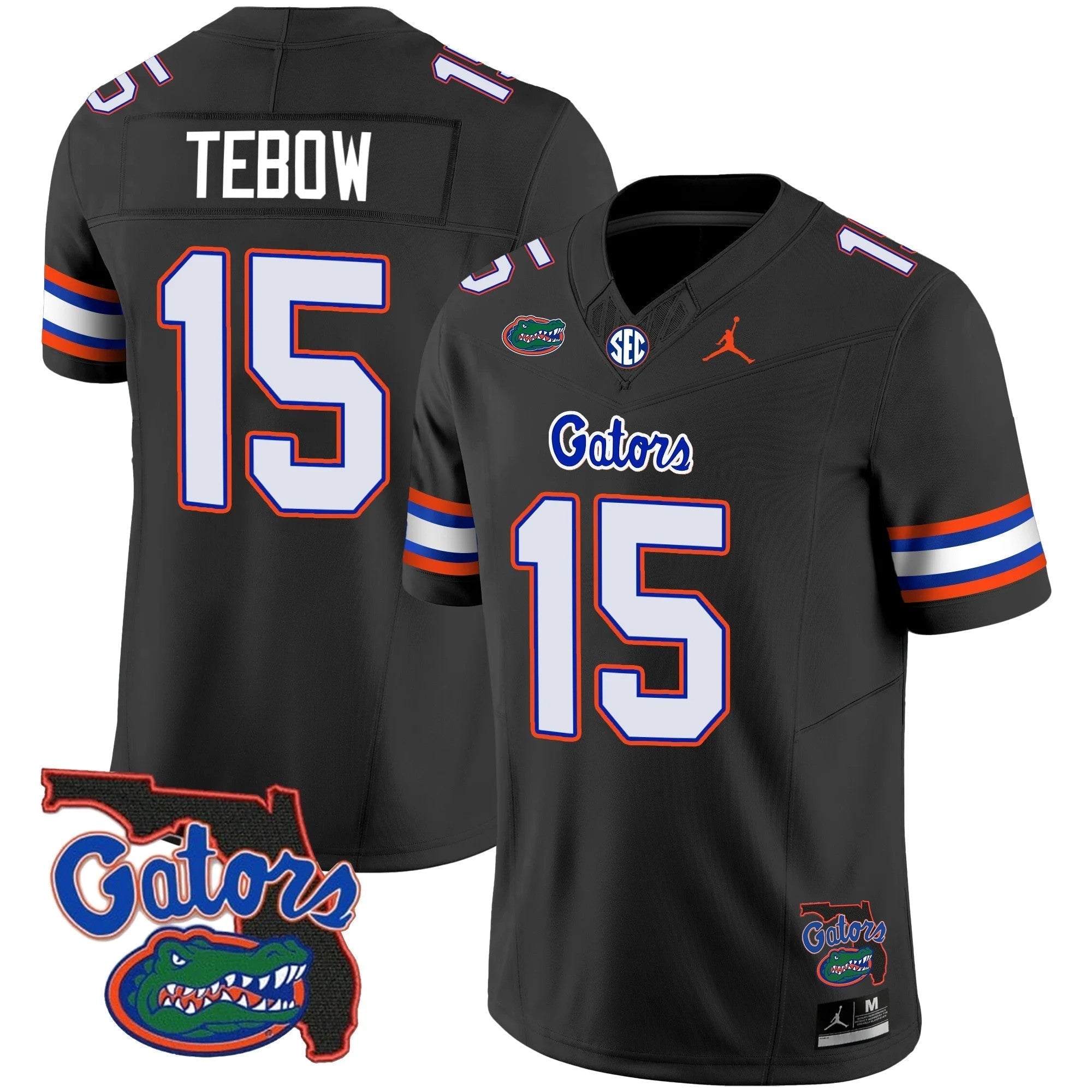 Men Florida Gators 2023 Vapor Limited Jersey - Florida Map - All Stitched