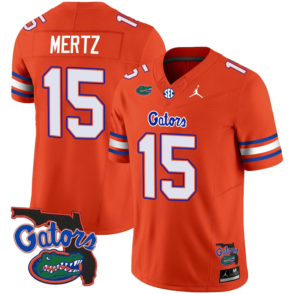 Men Florida Gators 2023 Vapor Limited Jersey - Florida Map - All Stitched