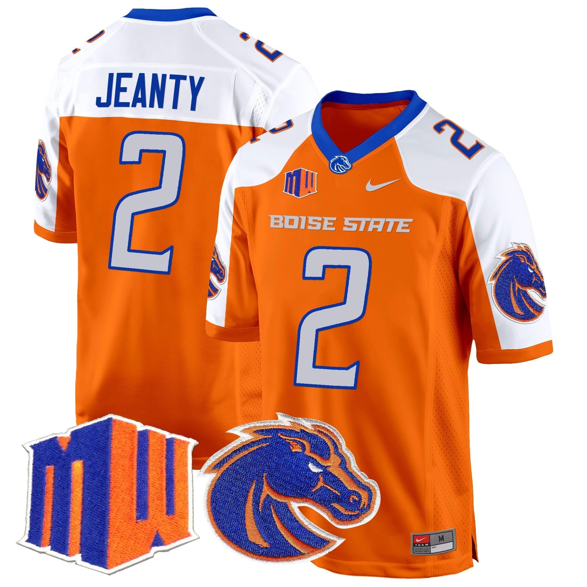Men Boise State Broncos 2024 Game Jersey - All Stitched