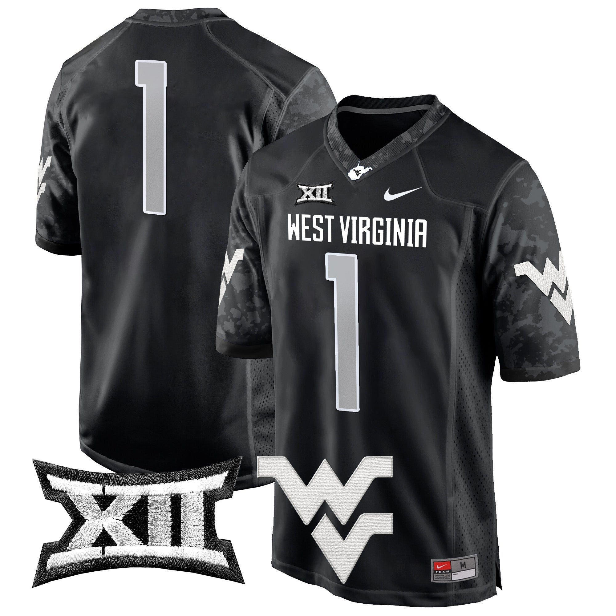 Men West Virginia Mountaineers 2024 Game Jersey - All Stitched