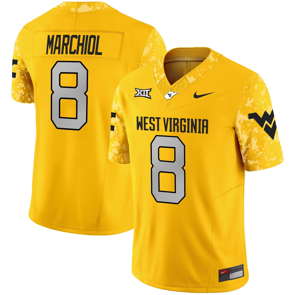 Men West Virginia Mountaineers 2024 Vapor Limited Jersey V2 - All Stitched