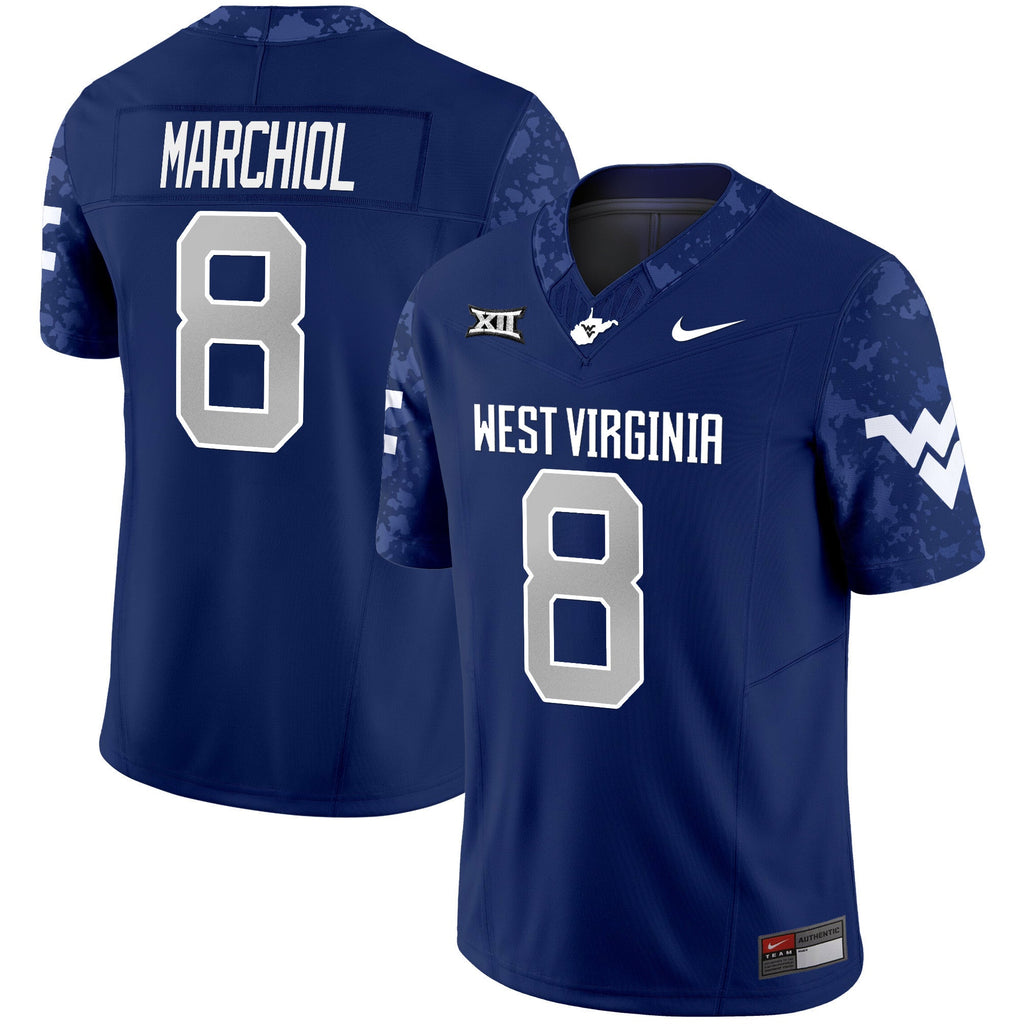 Men West Virginia Mountaineers 2024 Vapor Limited Jersey V2 - All Stitched