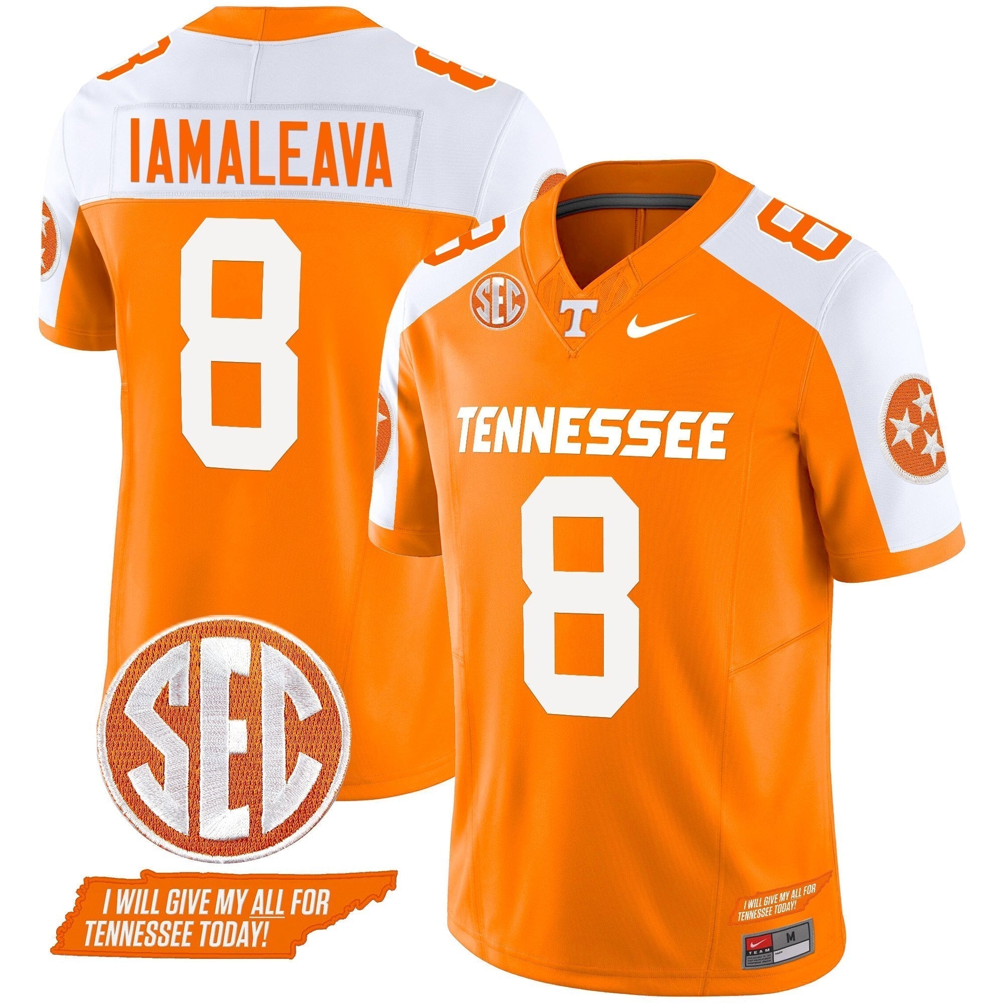 Men Tennessee Volunteers 2024 Vapor Limited Jersey V3 - All Stitched