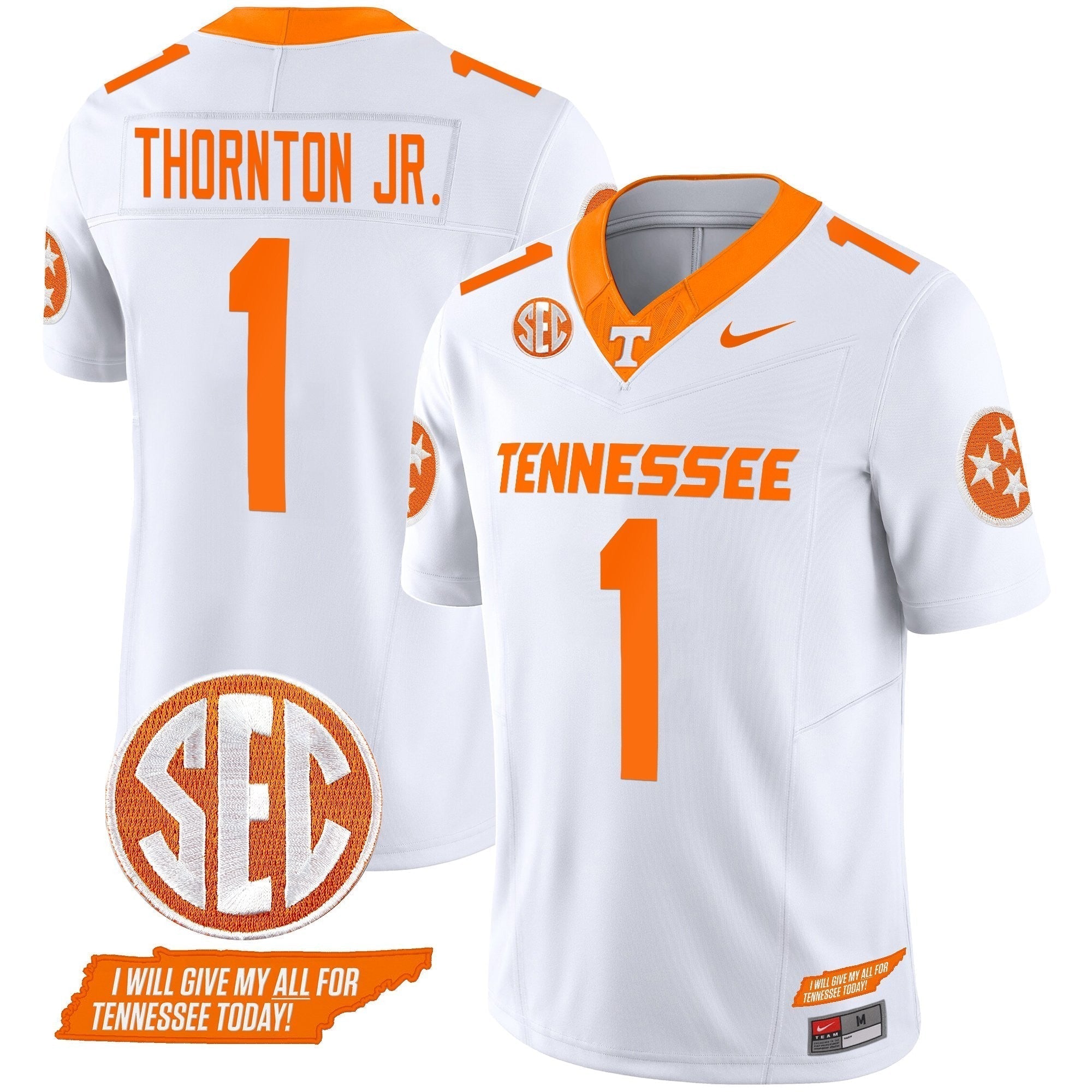 Men Tennessee Volunteers 2024 Vapor Limited Jersey V3 - All Stitched
