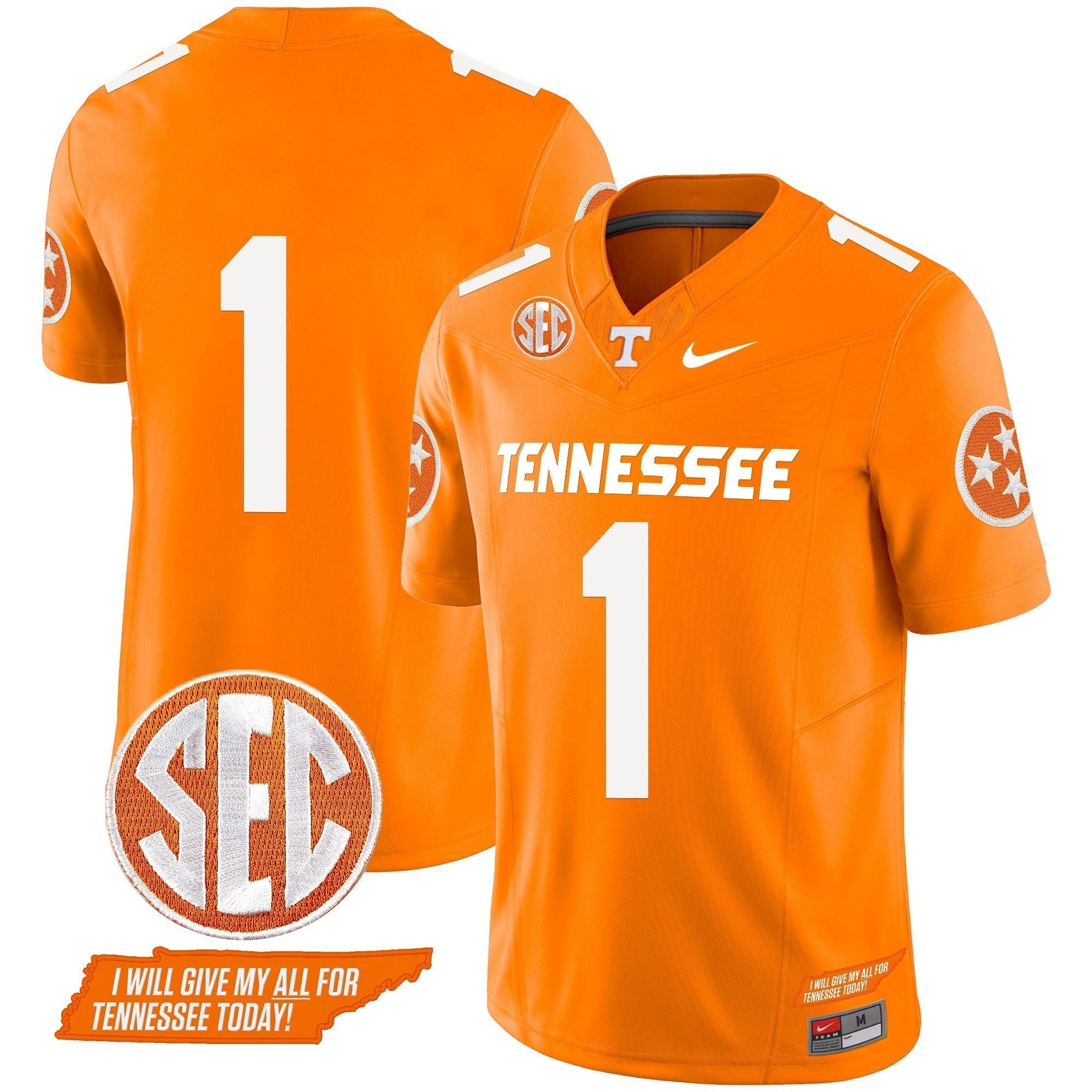 Men Tennessee Volunteers 2024 Vapor Limited Jersey V3 - All Stitched