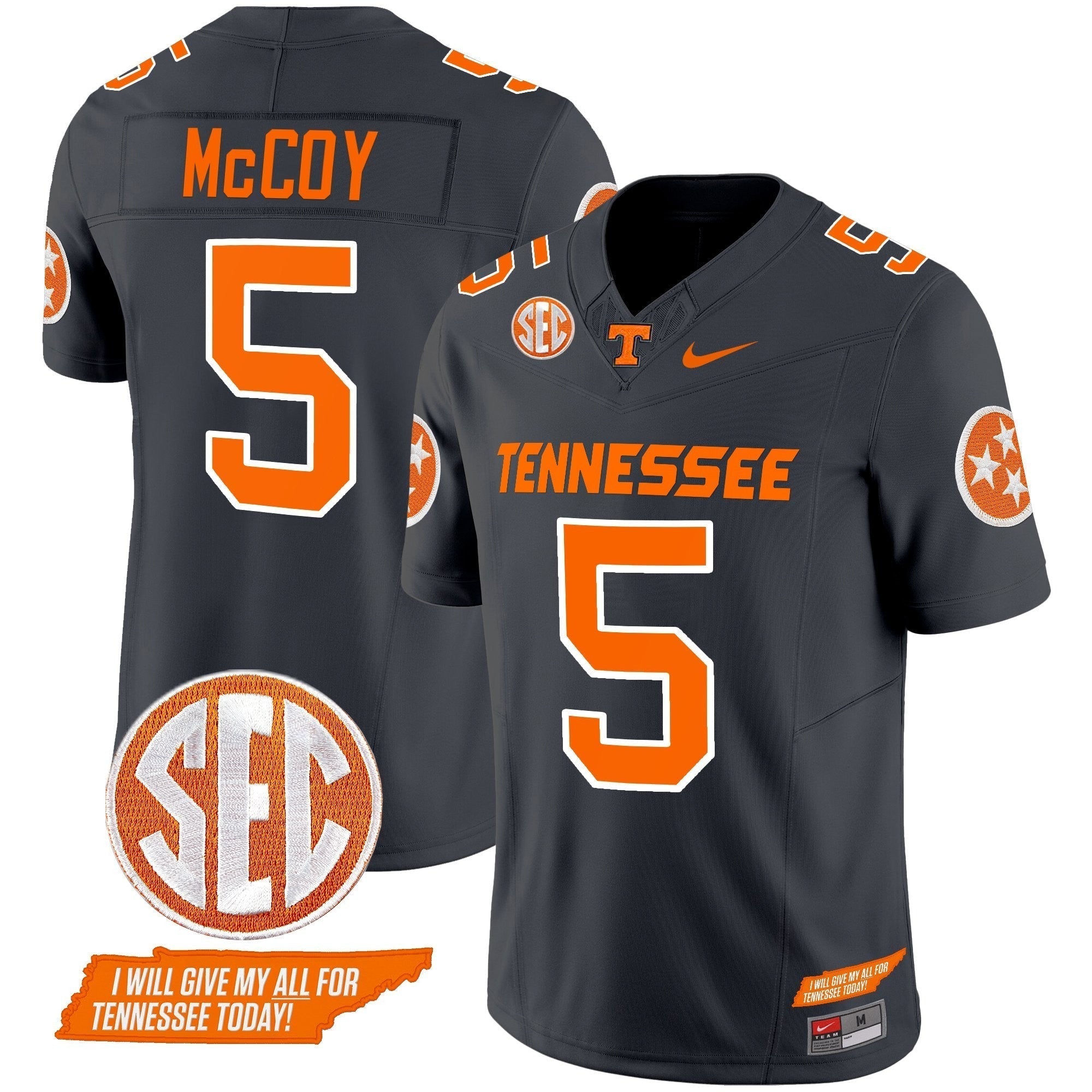 Men Tennessee Volunteers 2024 Vapor Limited Jersey V3 - All Stitched