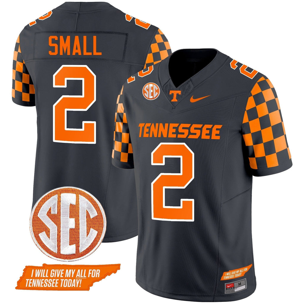 Men Tennessee Volunteers 2024 Checkerboard Vapor Limited Jersey V2 - All Stitched