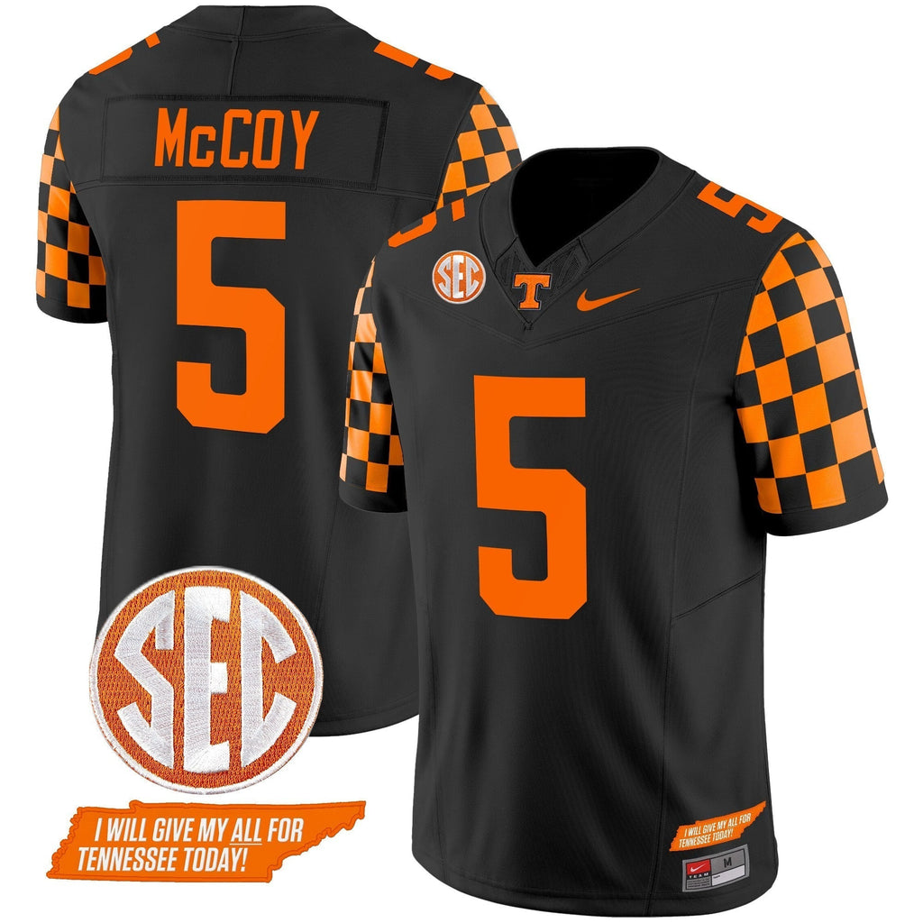 Men Tennessee Volunteers 2024 Checkerboard Vapor Limited Jersey V2 - All Stitched
