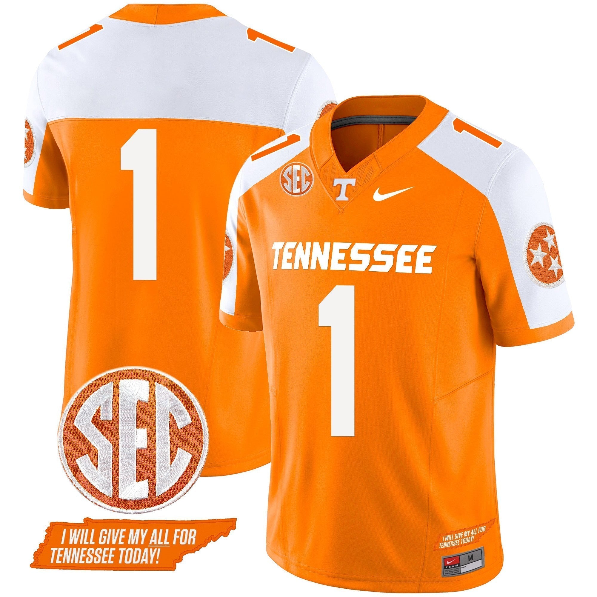 Men Tennessee Volunteers 2024 Checkerboard Vapor Limited Jersey V2 - All Stitched