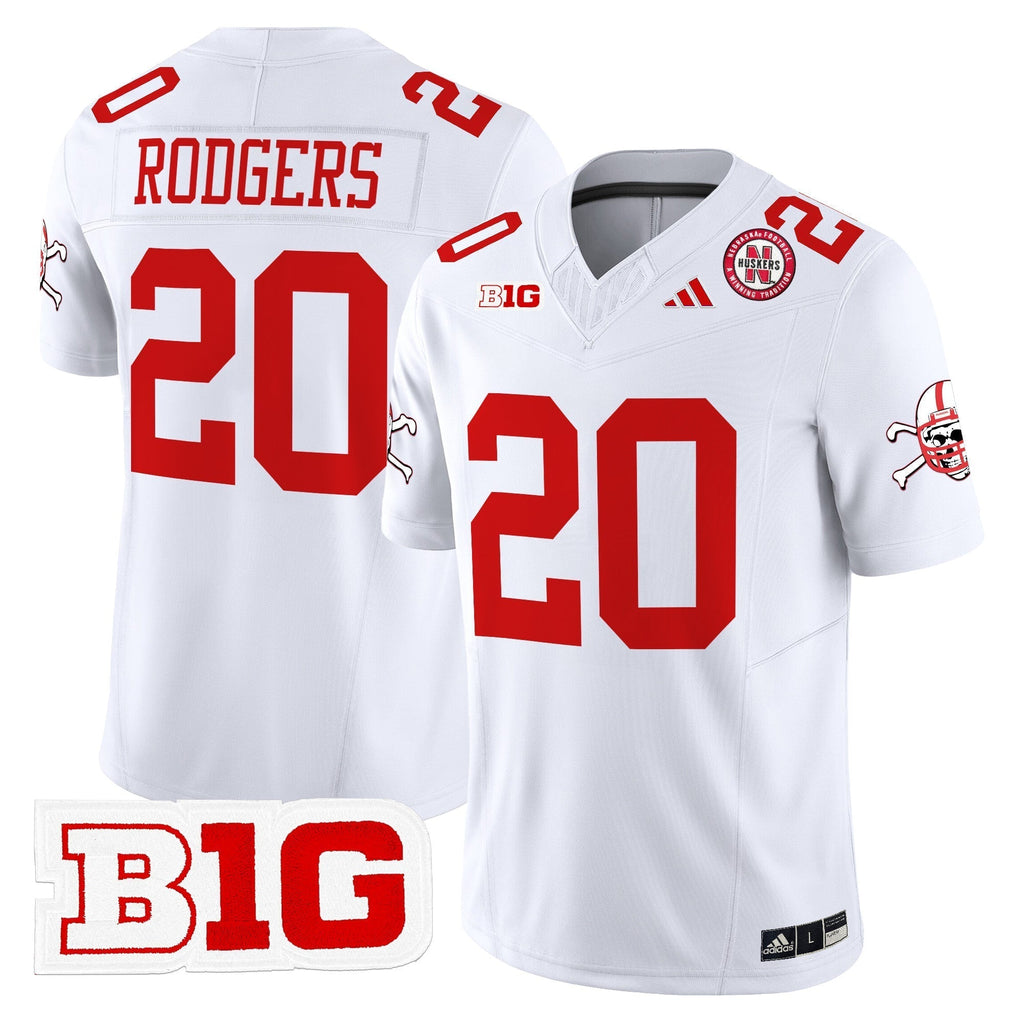 Men Nebraska Cornhuskers 2024 Vapor Limited Jersey V2 - All Stitched