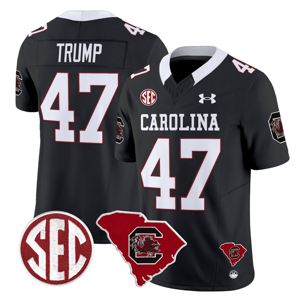 Men South Carolina Gamecocks 1980 Throwback Home Patch Vapor Limited Jersey - All Stitched